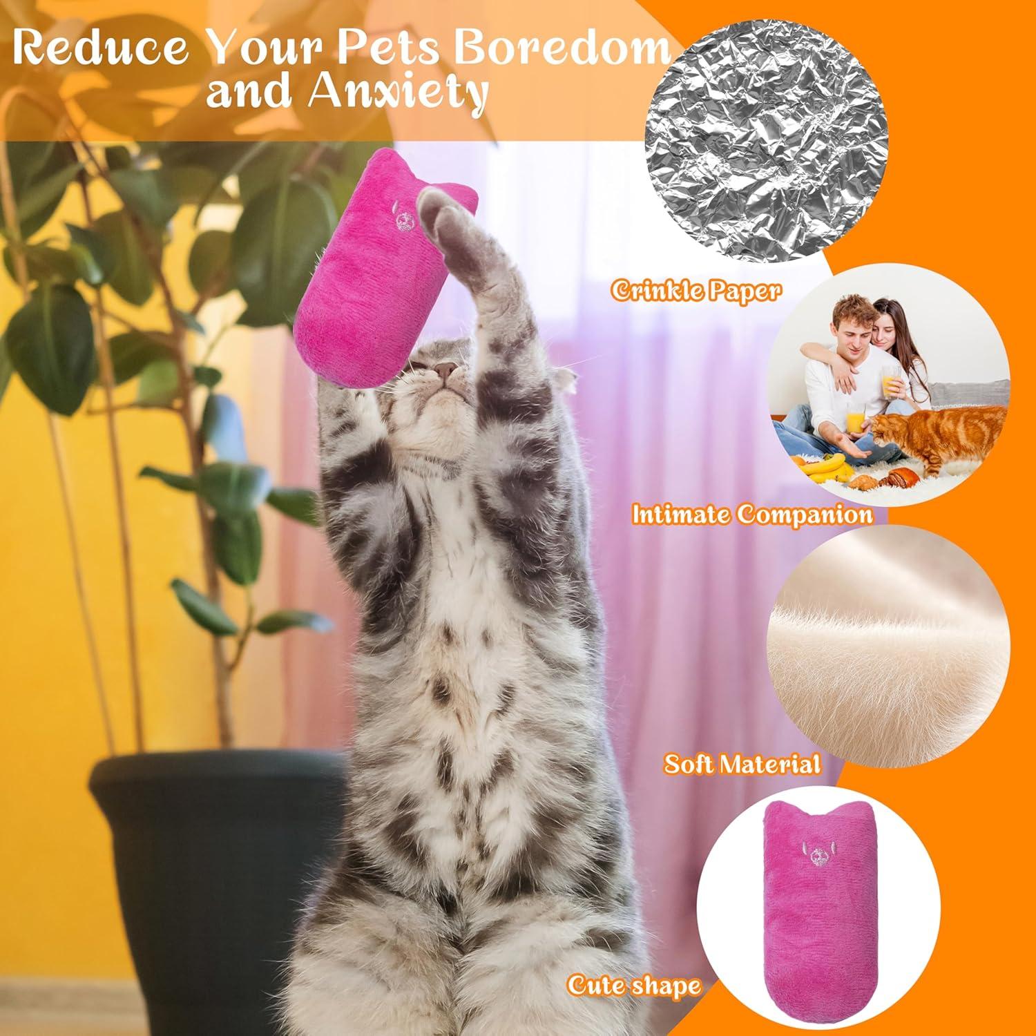 Juguetes para Gatos Seyezo - 5 Pzs Multicolor Interactivos