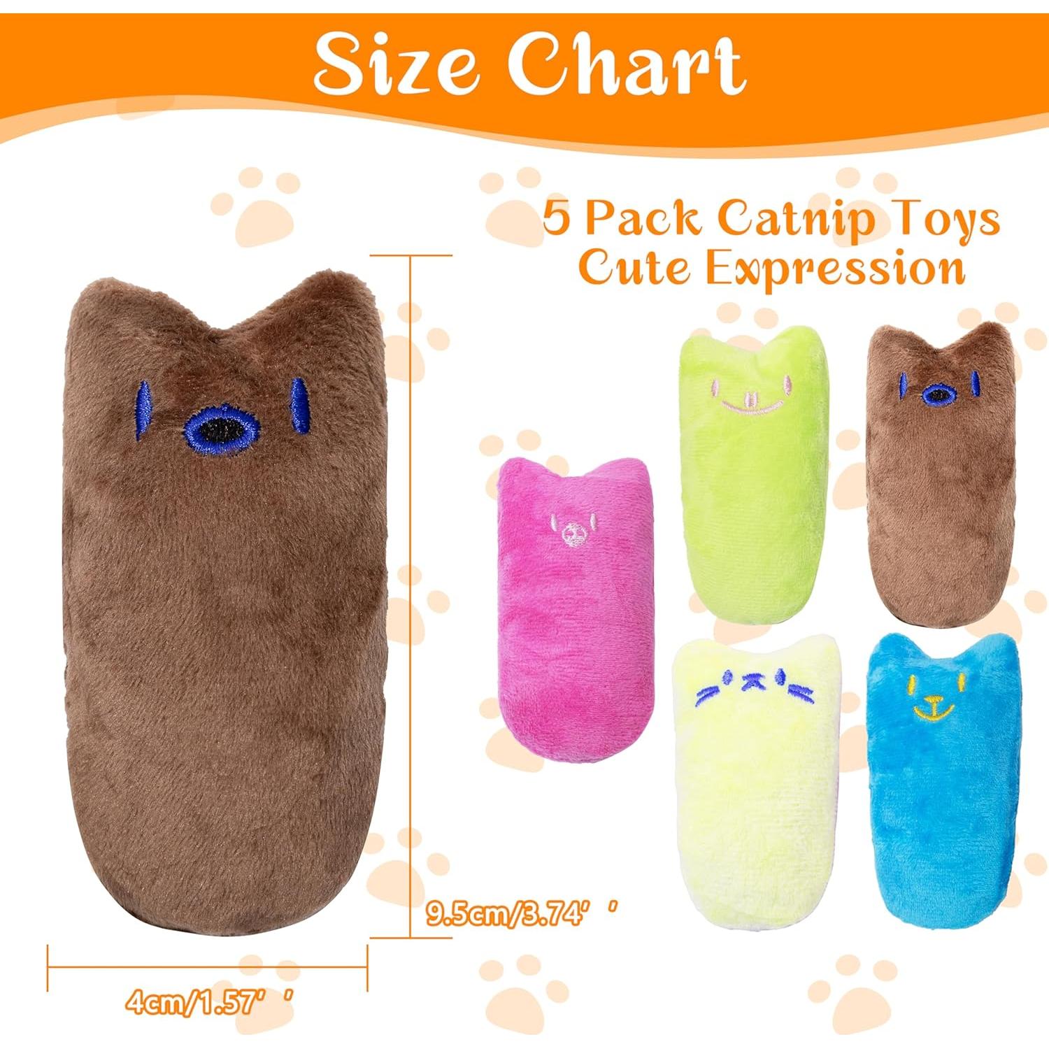 Juguetes para Gatos Seyezo - 5 Pzs Multicolor Interactivos