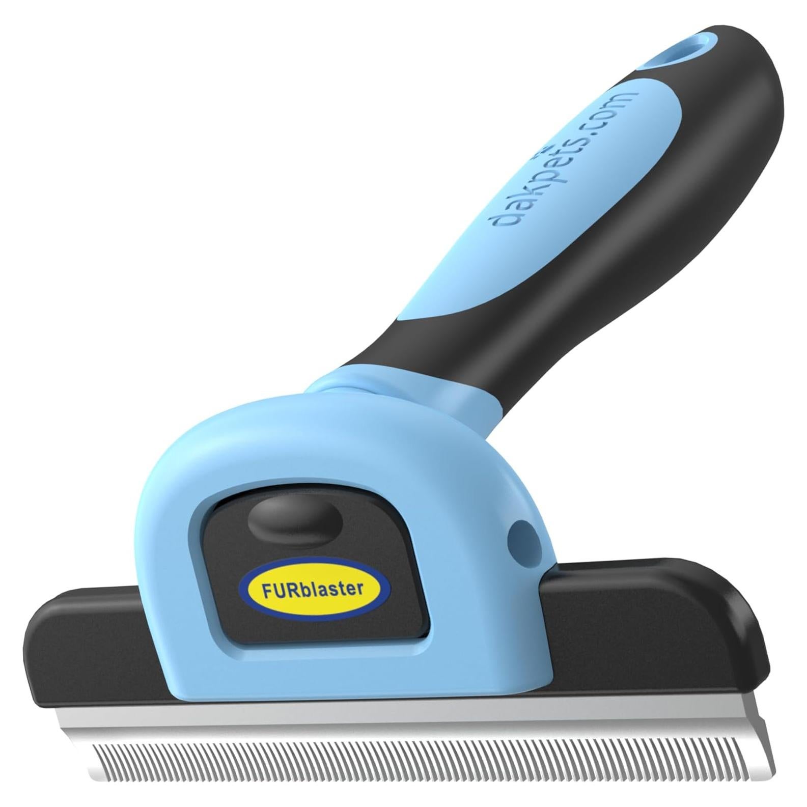 Cepillo Deshedding DakPets para Gatos y Perros - Acero Inoxidable