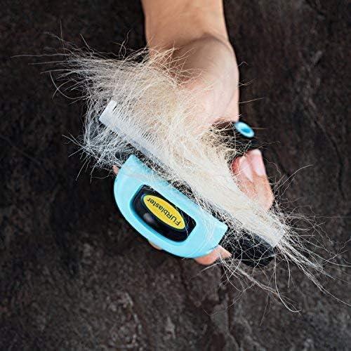 Cepillo Deshedding DakPets para Gatos y Perros - Acero Inoxidable