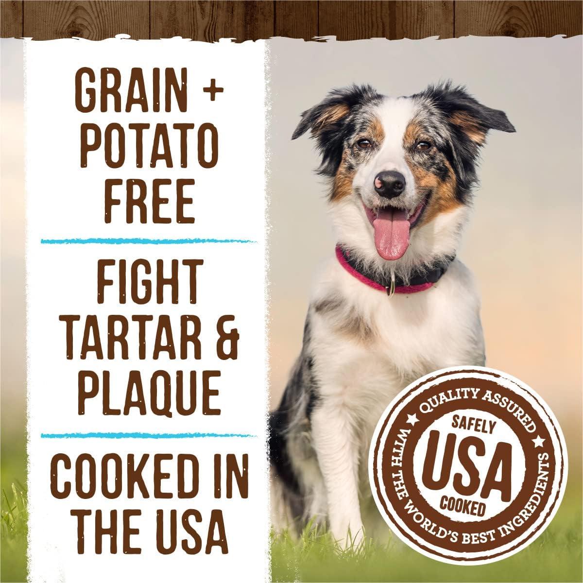 Golosinas Dentales Naturales Merrick Fresh Kisses 6 Unidades