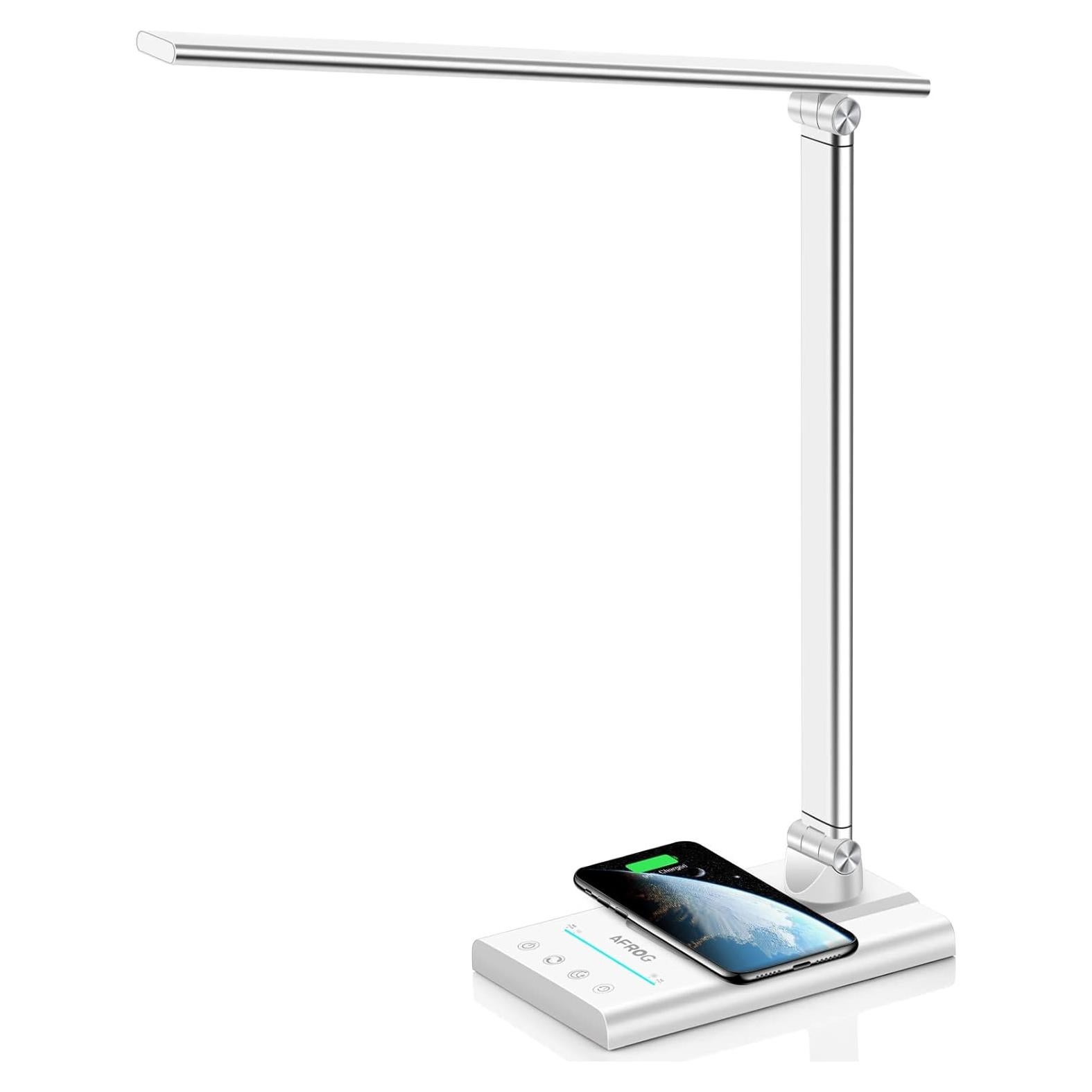 Lámpara de Escritorio LED AFROG EK009A 15W Carga Inalámbrica