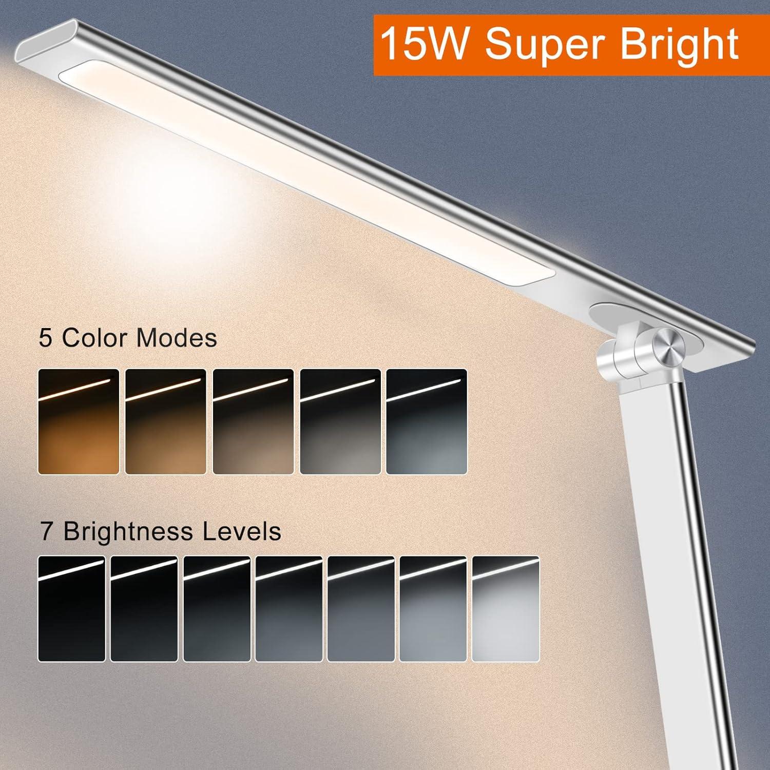 Lámpara de Escritorio LED AFROG EK009A 15W Carga Inalámbrica