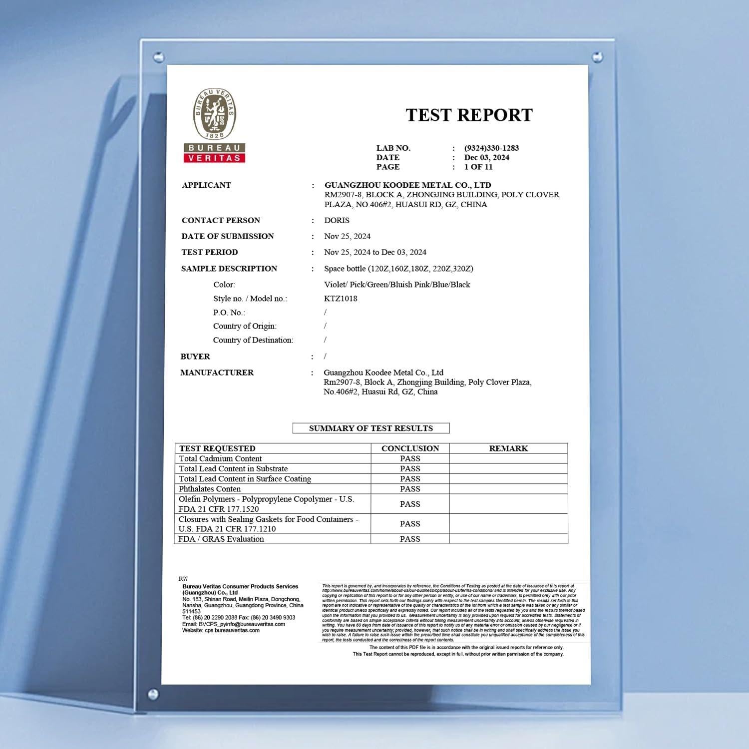 Botella de Agua Aislada Koodee 0.63L Acero Inoxidable Rosa