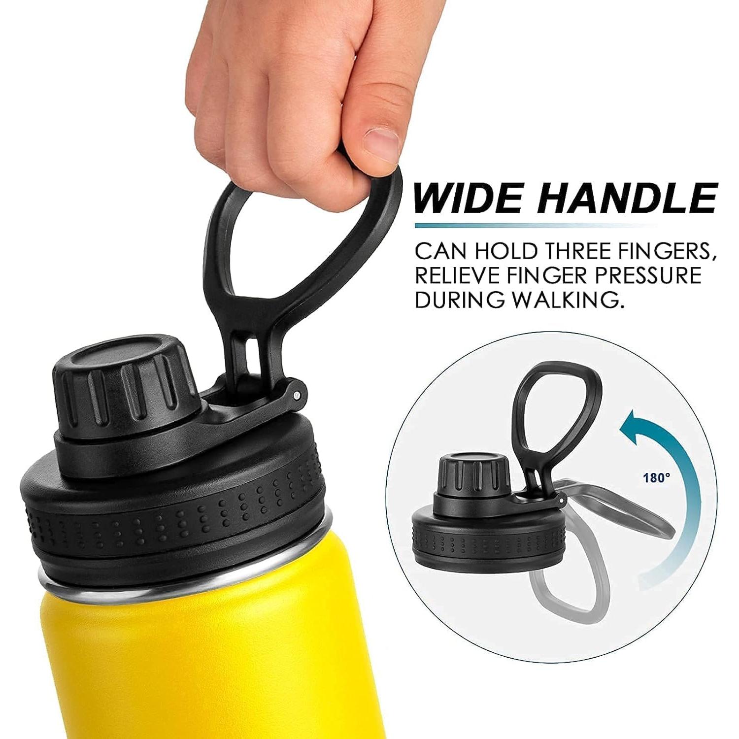 Botella de Agua Acero Inoxidable KOODEE 0.77L Amarillo