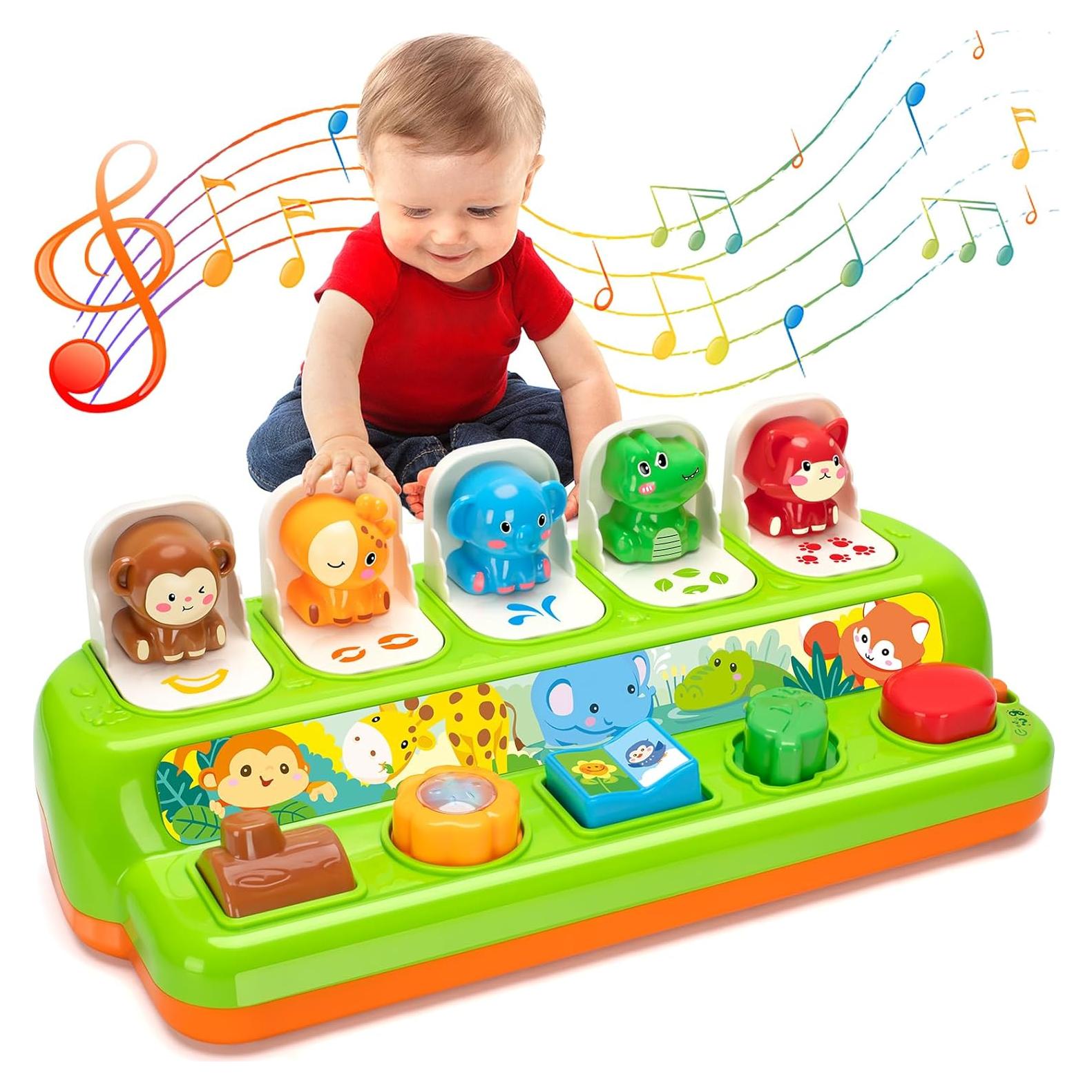 Juguete Pop Up Interactivo Duchong para Bebés 1-3 Años