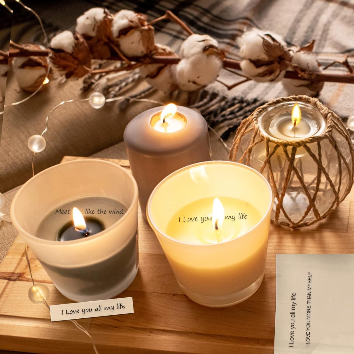 Kit de Fabricación de Velas DIY Yzoo - 480g Cera Soja, Olla 600ml