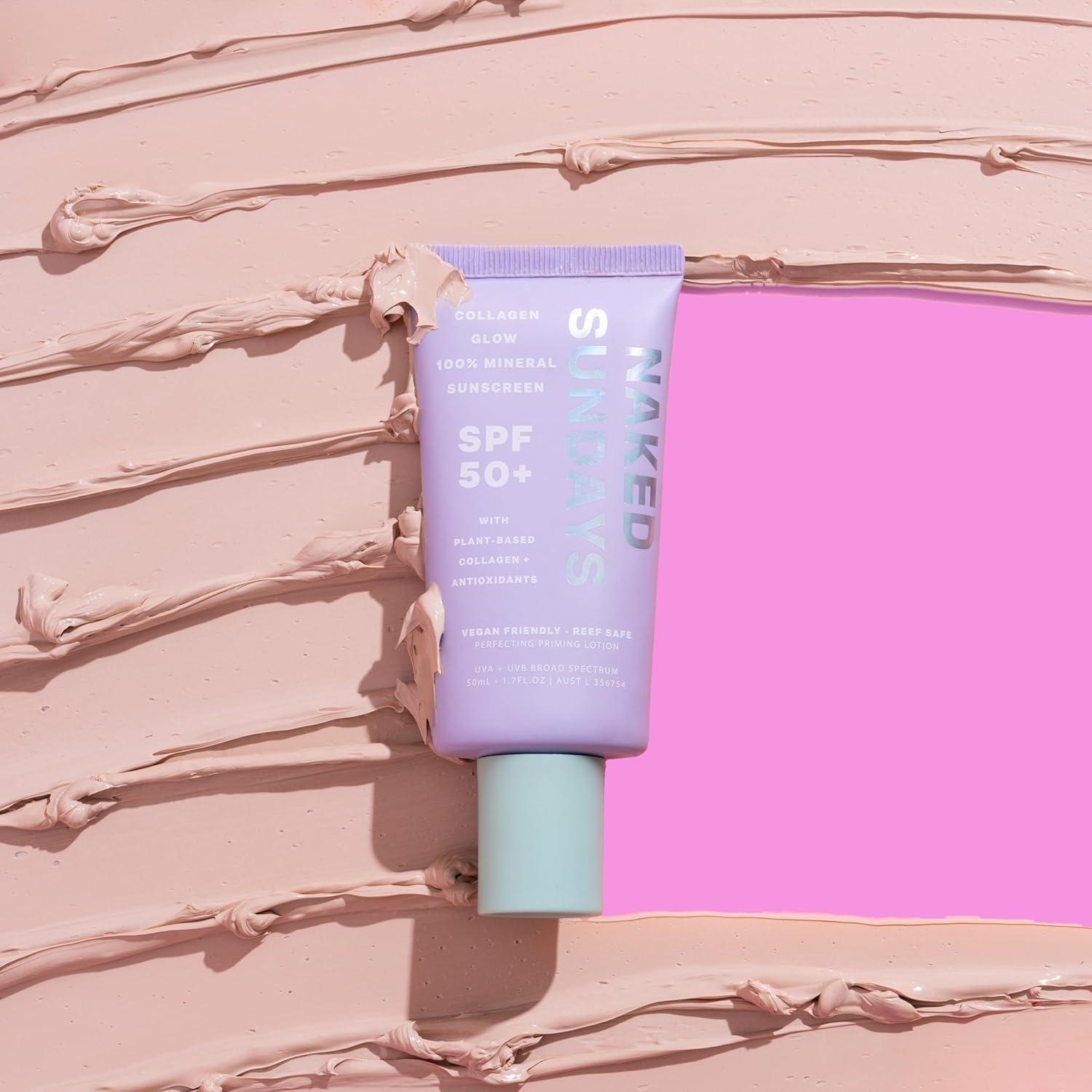 Protector Solar Facial Mineral Naked Sundays SPF 50 - 2 Paquetes