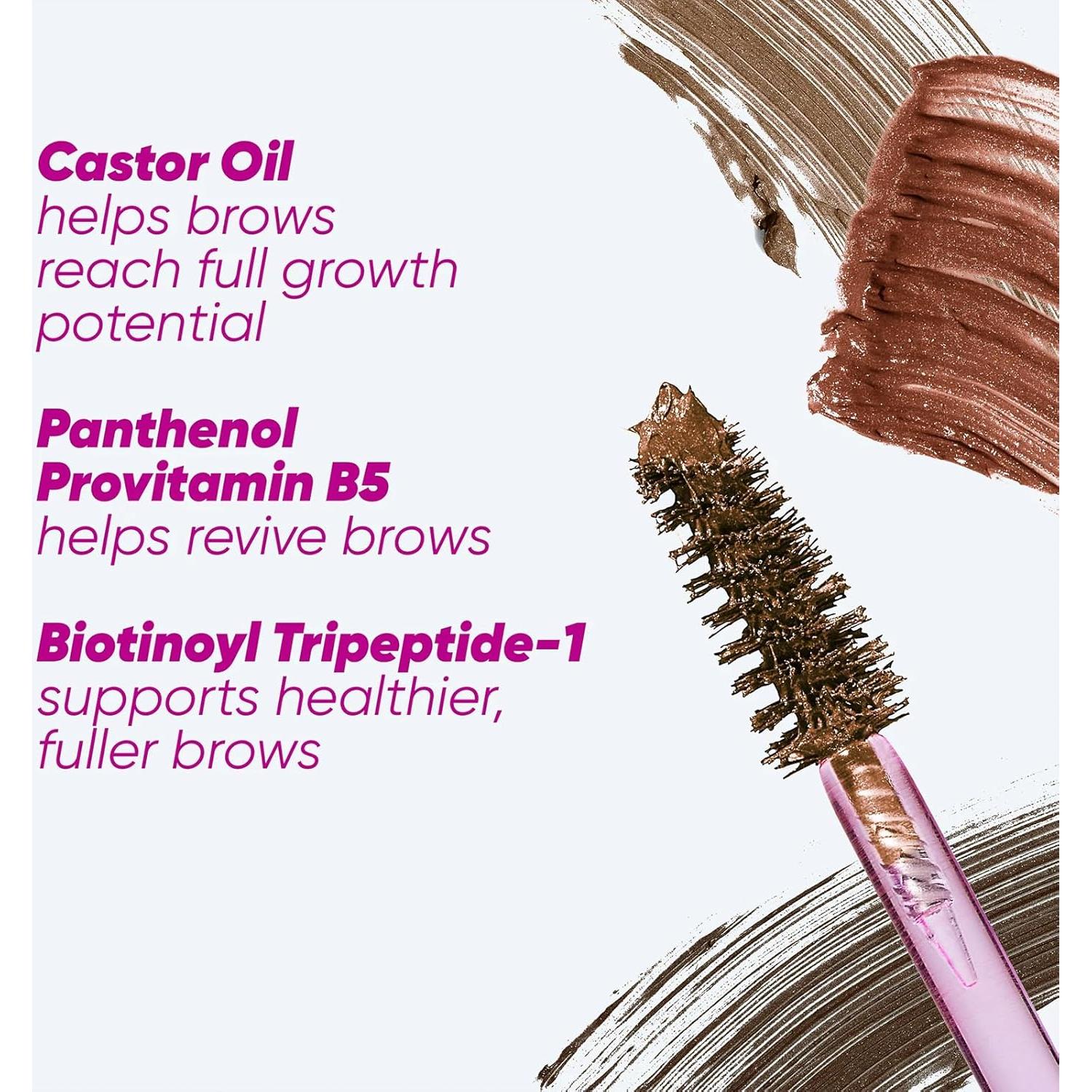 Gel Tinte para Cejas Kosas 3.54 ml Negro - Vegano y Limpio