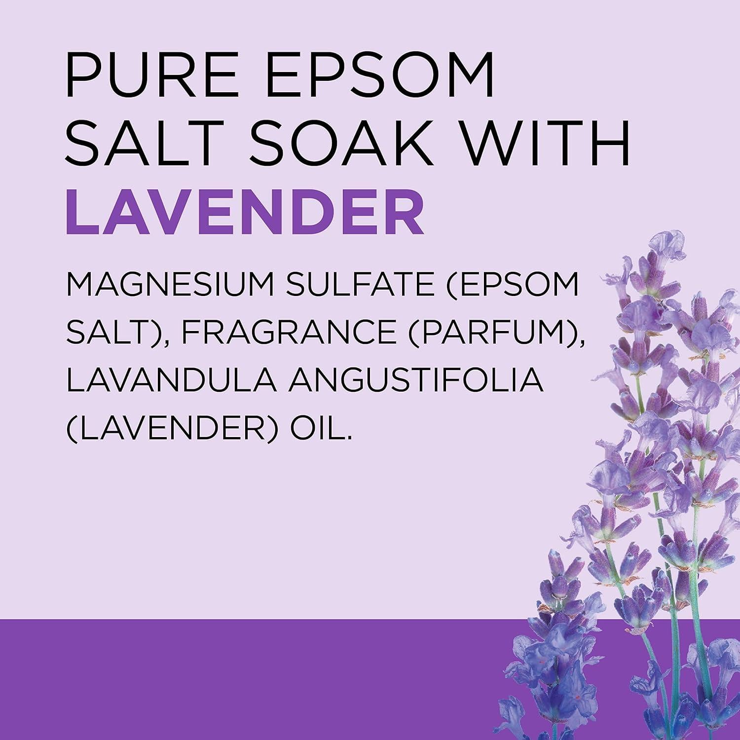 Sal de Epsom Dr Teal 1.36kg Lavanda para Remojar