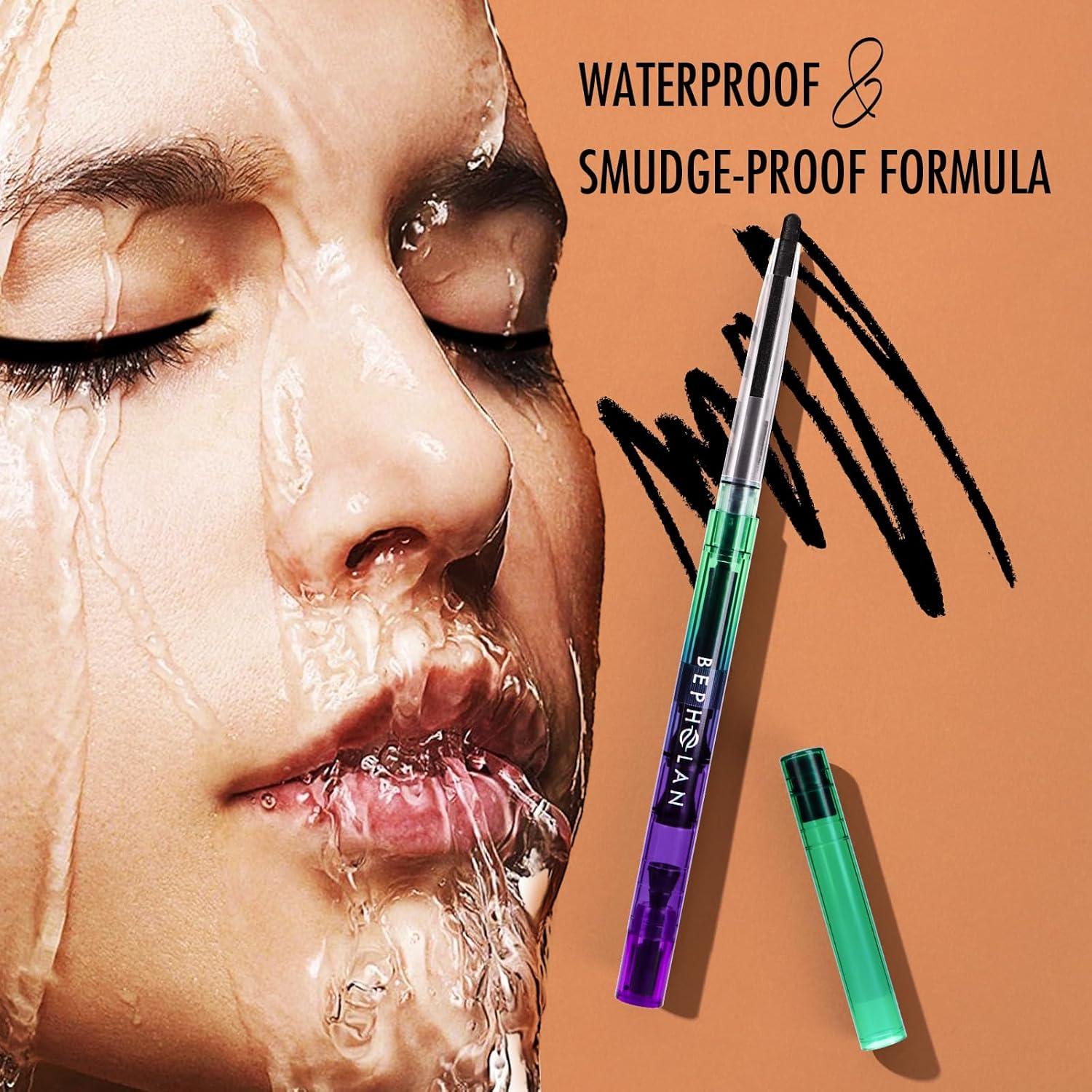 Eyeliner en Gel Negro BEPHOLAN a Prueba de Agua 4.5g