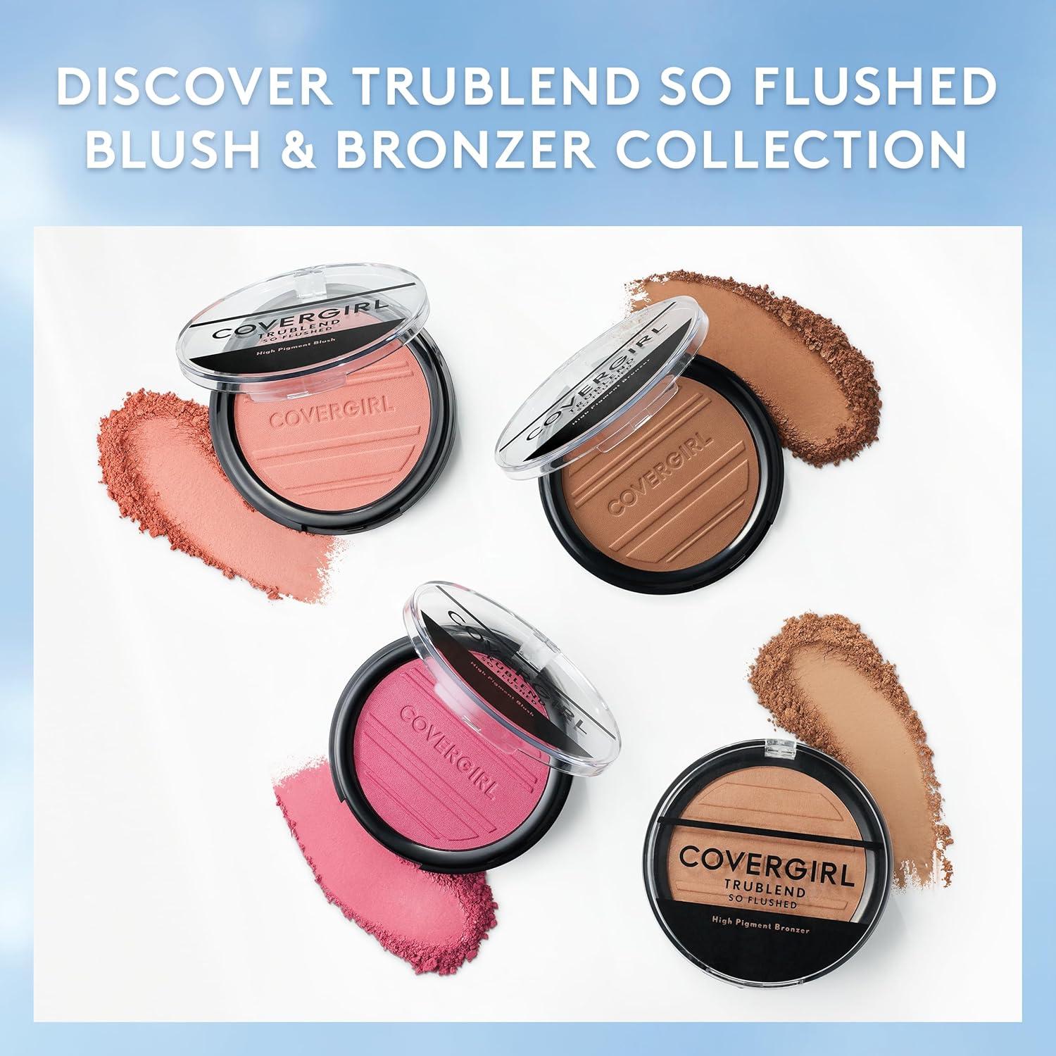 Rubor en Polvo Covergirl Trublend So Flushed 9.4 g Coral Crush