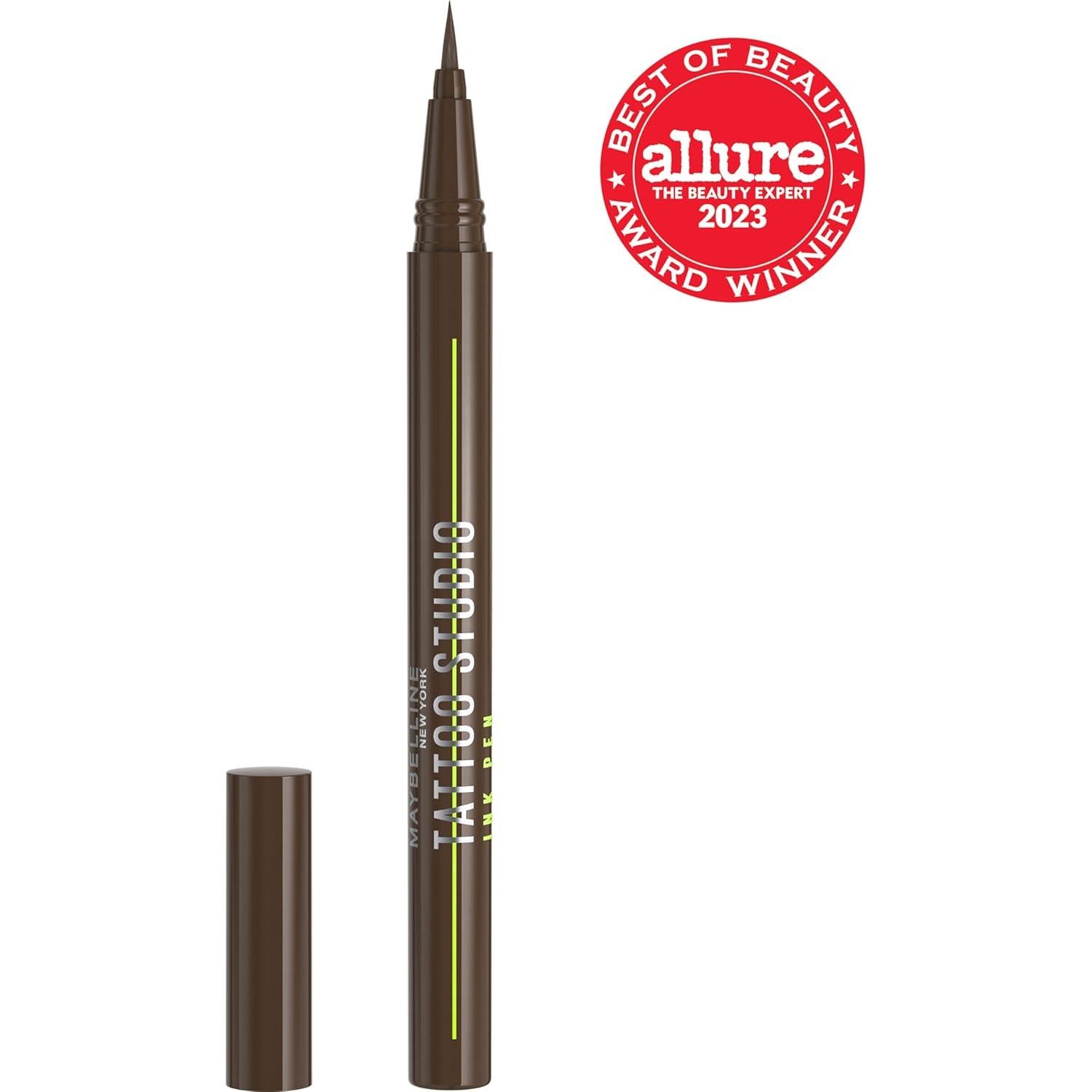 Delineador Líquido Maybelline Tattoo Studio Marrón 24h