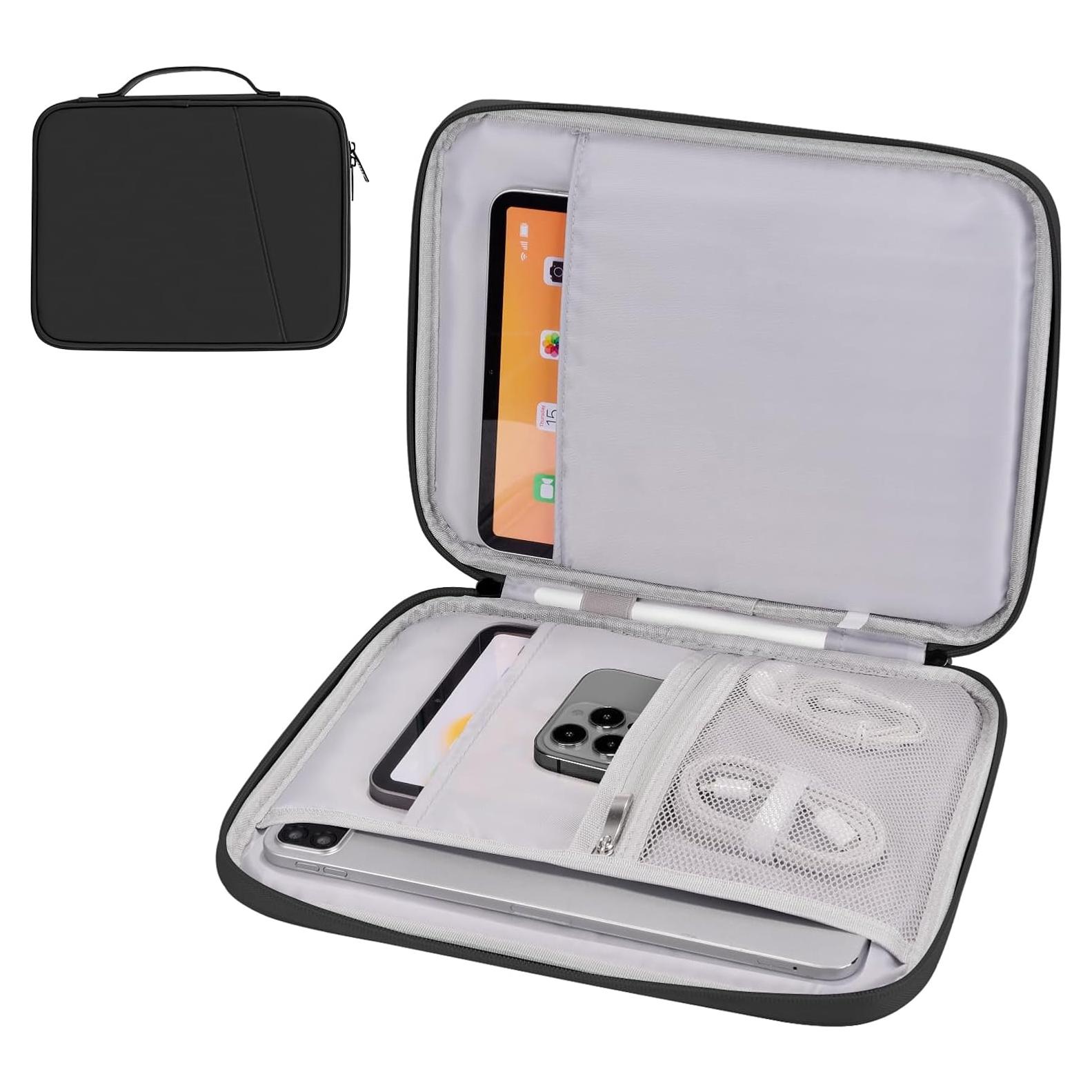 Funda Acolchada para iPad y Tabletas 9-11" Yundoor Negra