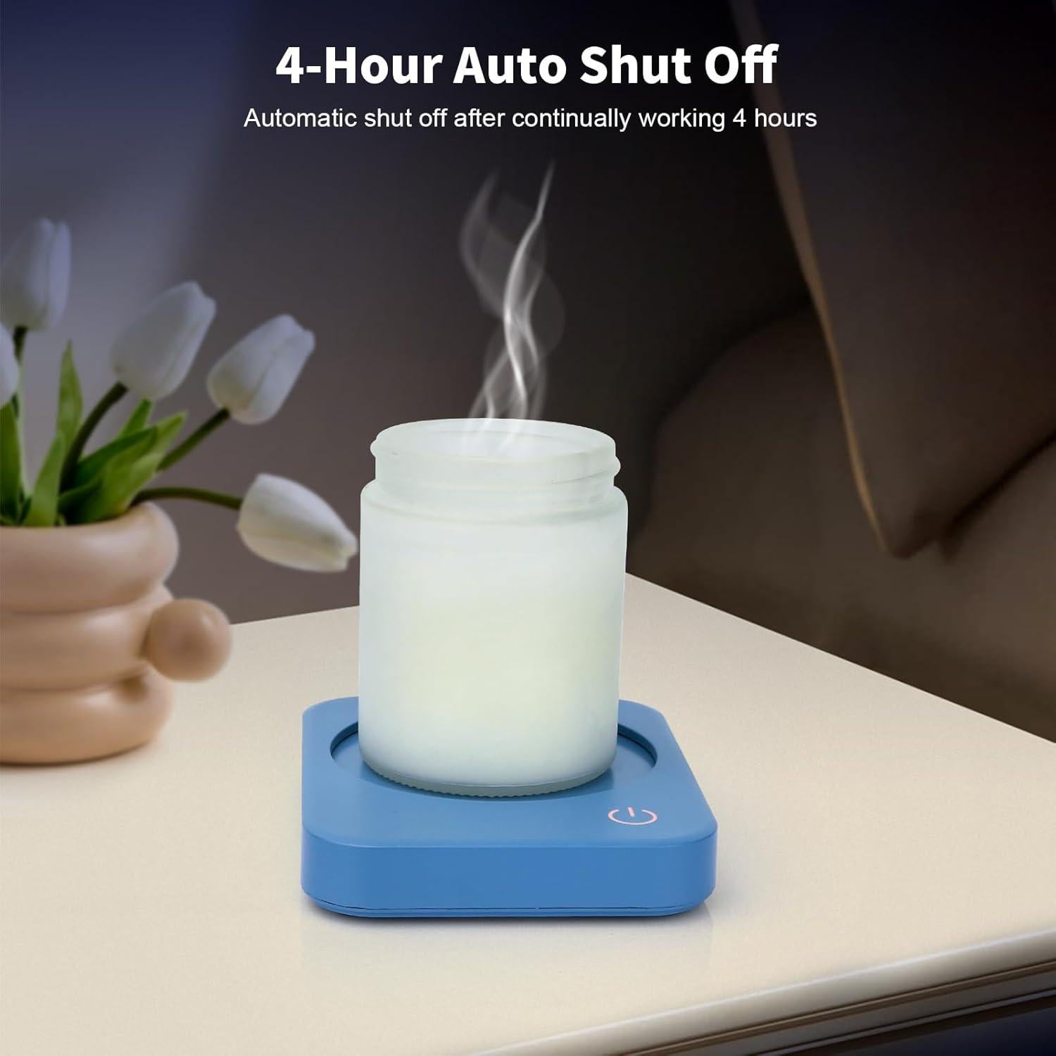 Calentador de Tazas VOBAGA Azul Cielo 3 Temperaturas 65°C