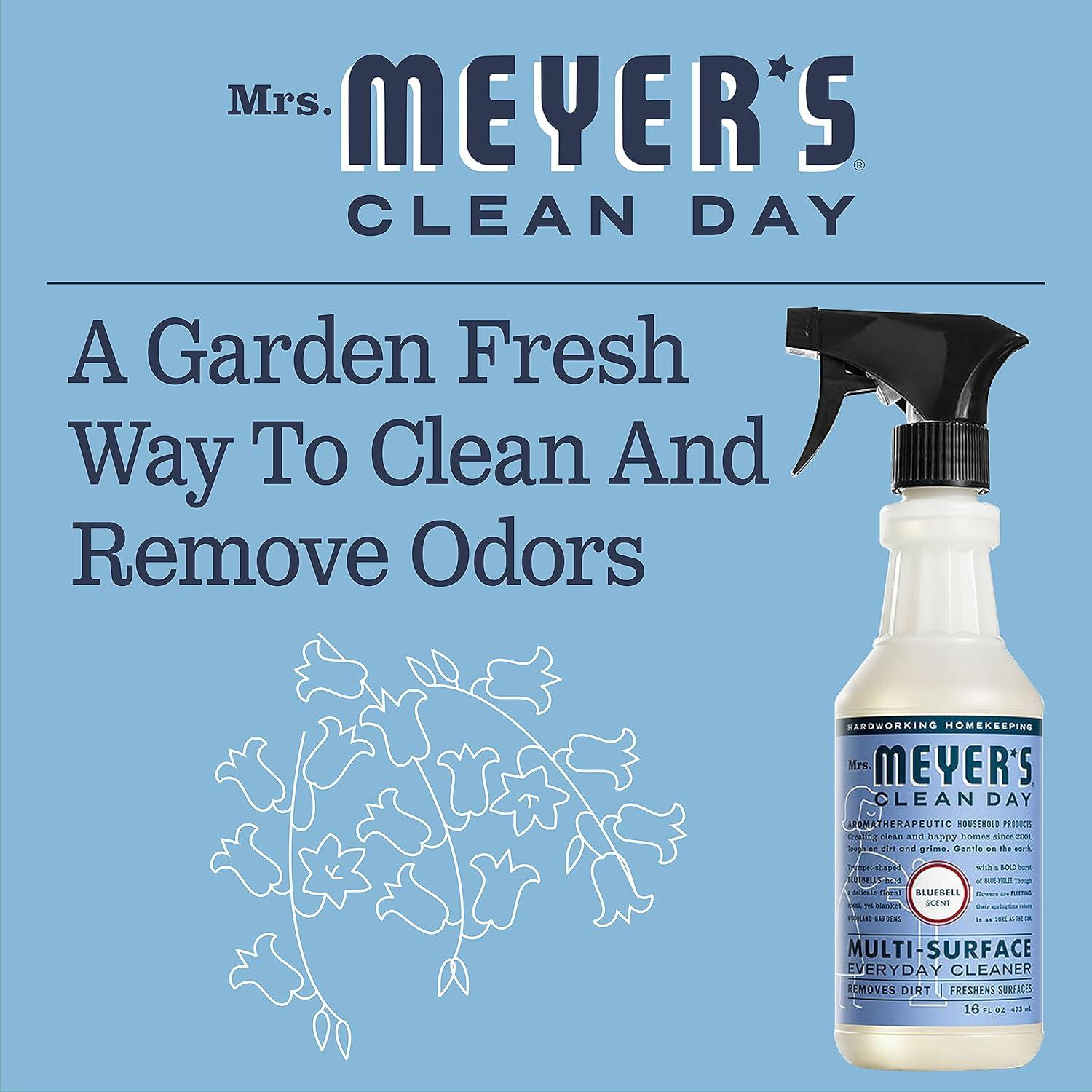 Limpiador Multiusos en Spray Mrs. Meyer's Campanilla 473 ml - 3 Unidades
