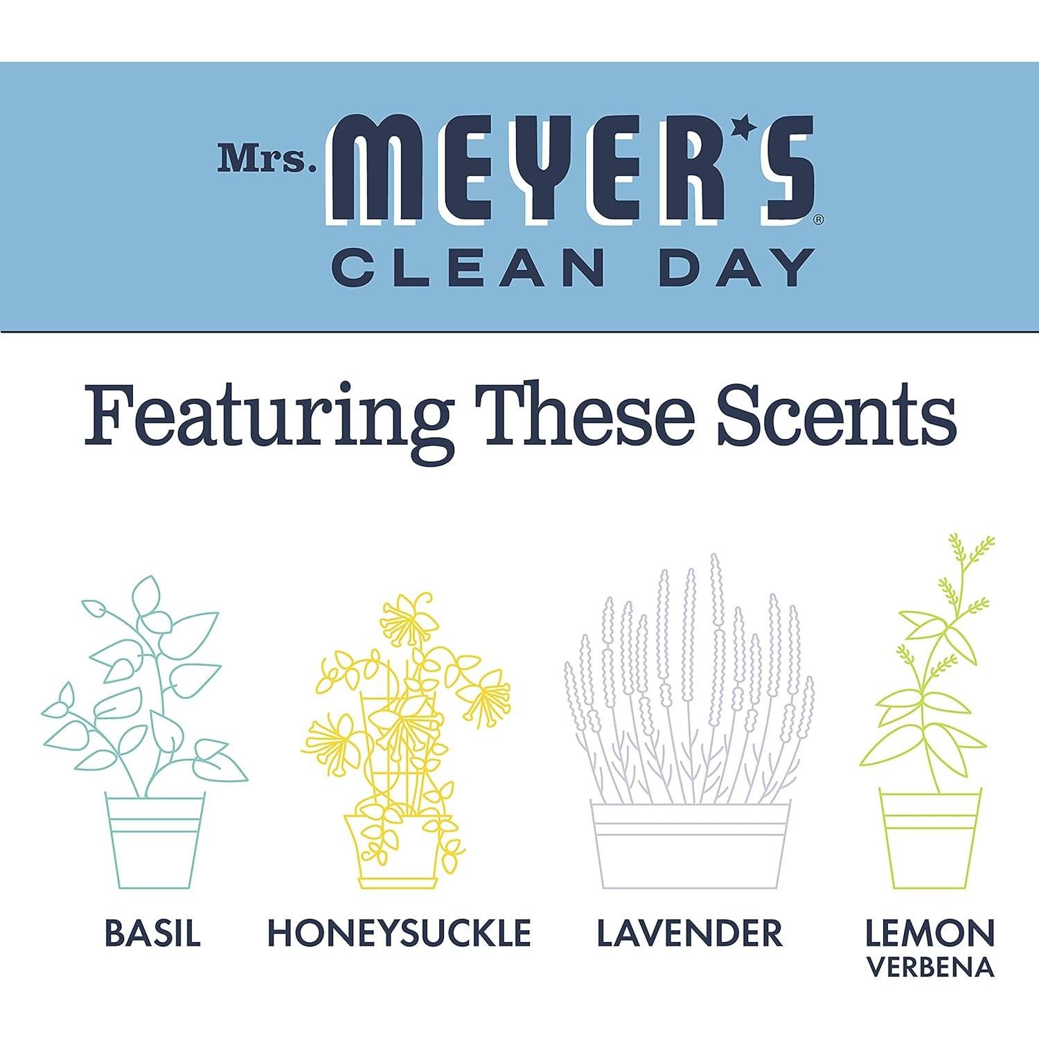 Limpiador Multiusos en Spray Mrs. Meyer's Campanilla 473 ml - 3 Unidades