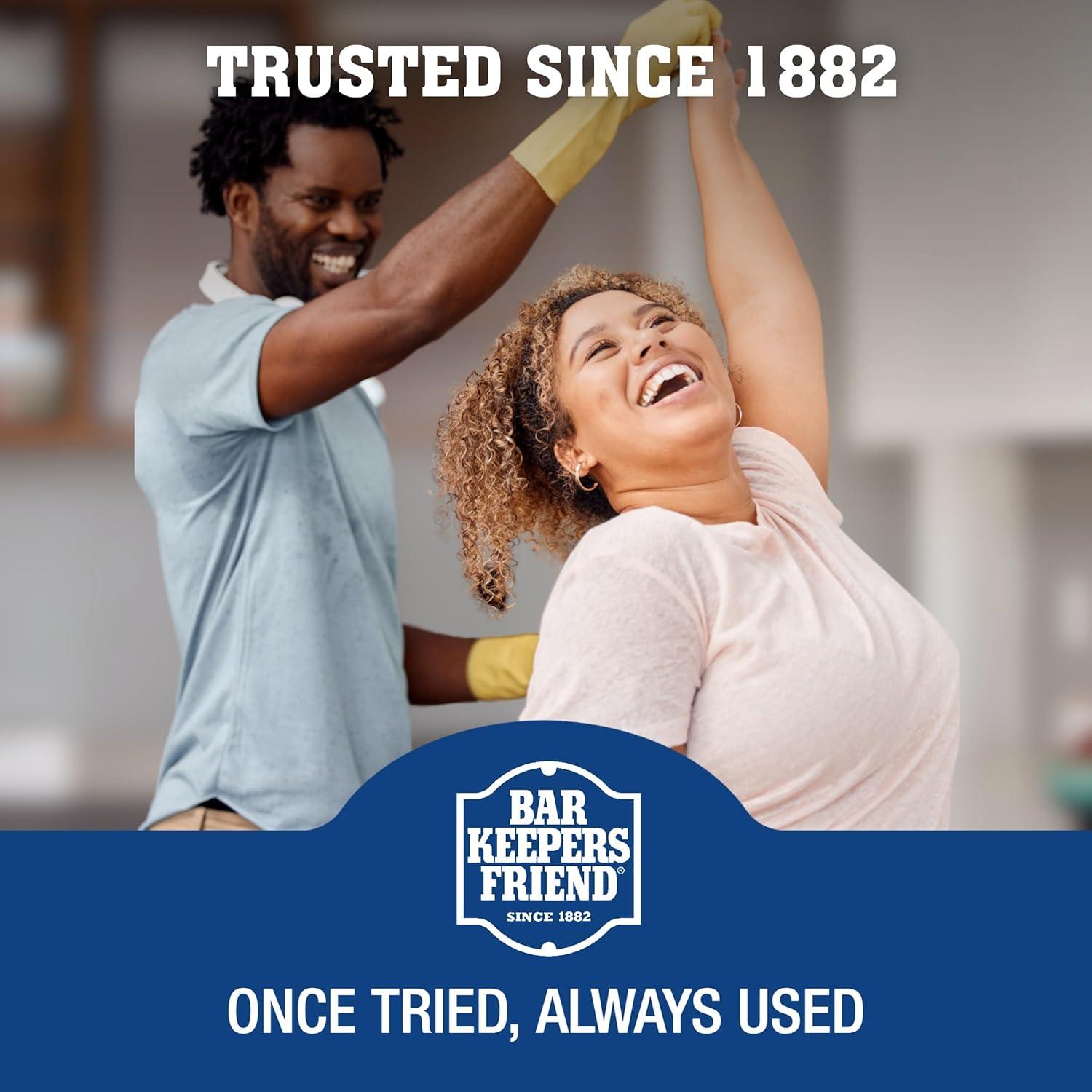 Limpiador Multiusos Bar Keepers Friend Suave 736g - Elimina Óxido y Manchas