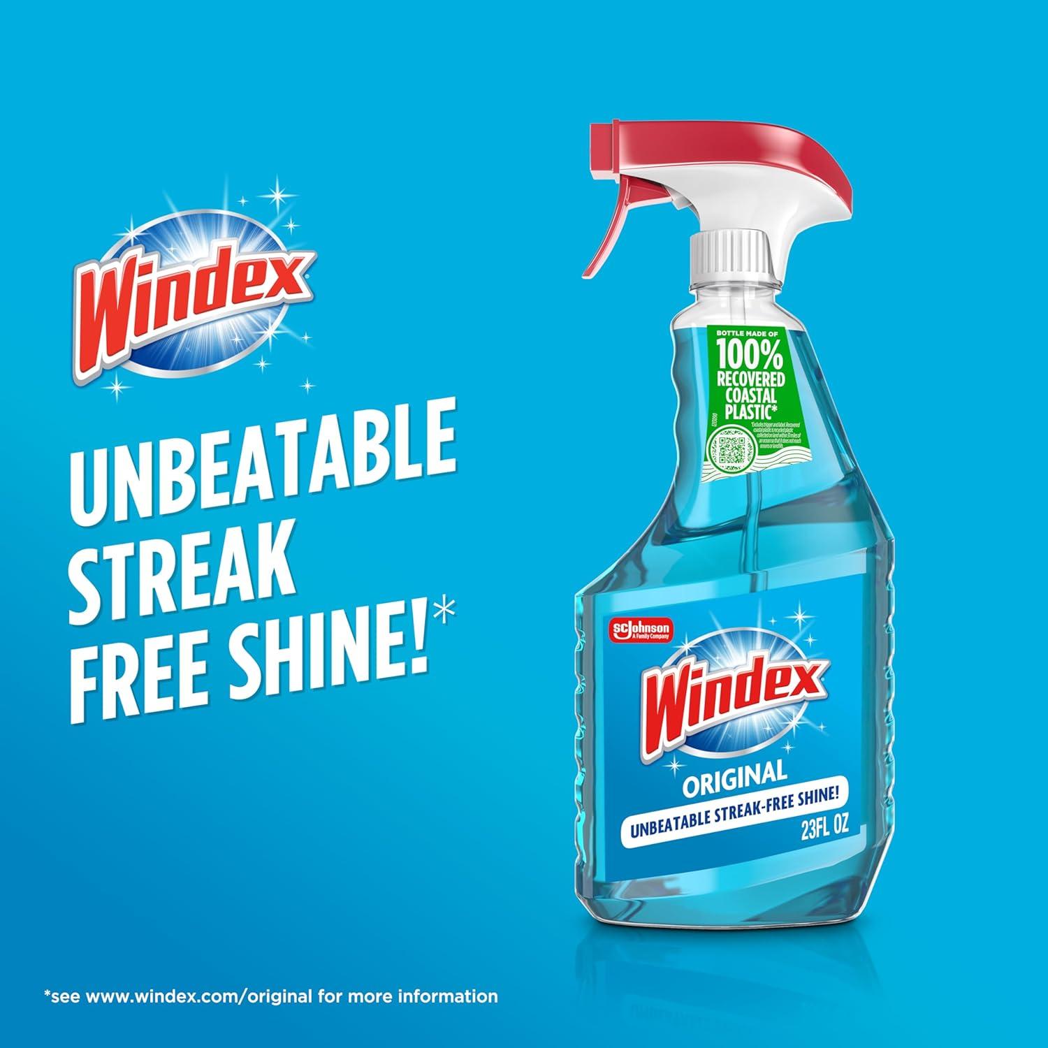 Limpiador de Vidrios Windex Original 680 ml - Sin Rayas