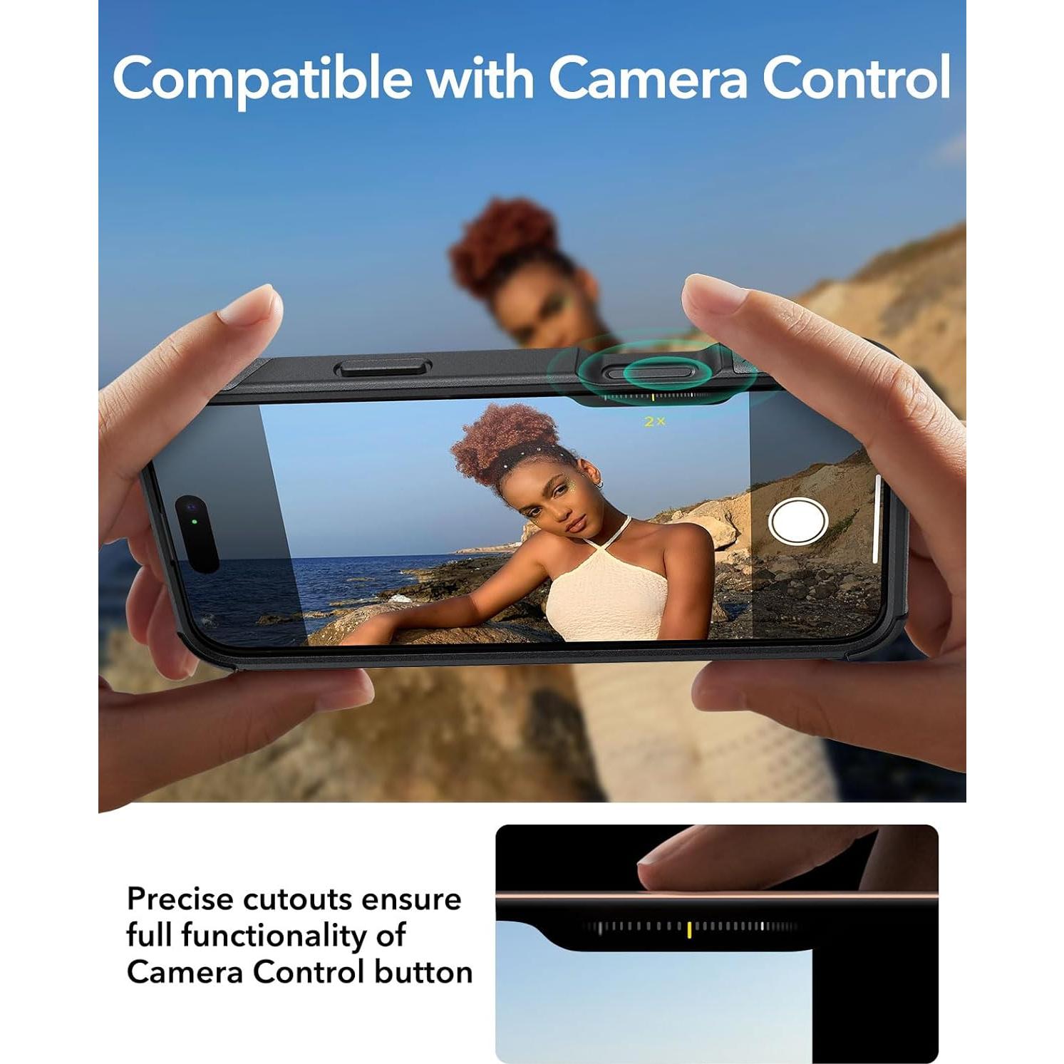 Funda ESR para iPhone 16 Pro Max con soporte magnético