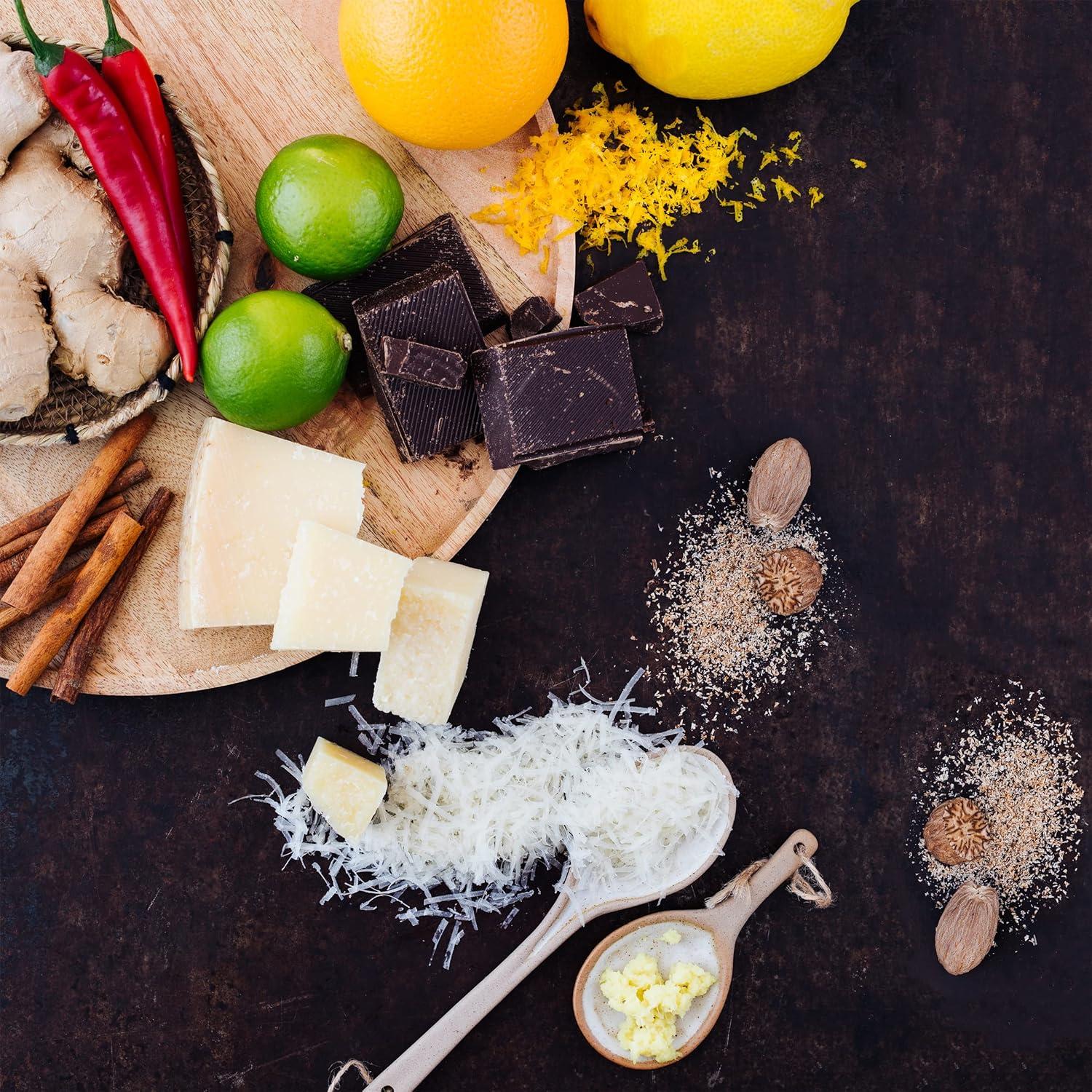 Rallador Zester Microplane 43020E Acero Inoxidable Negro