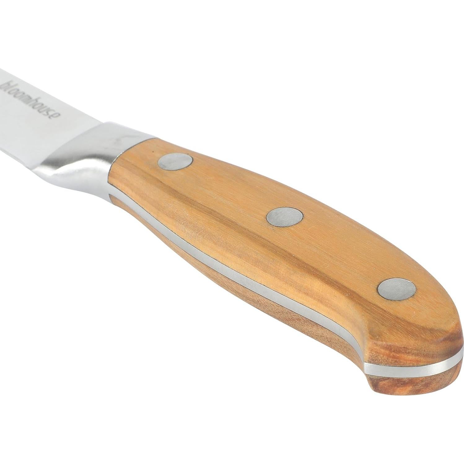 Cuchillo de Pelar Bloomhouse 10.16 cm Acero Alemán Mango Madera