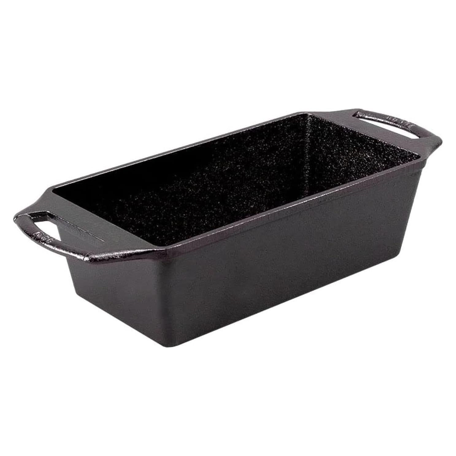Sartén de Hierro Fundido Lodge para Pan 21.6x11.4 cm Negro