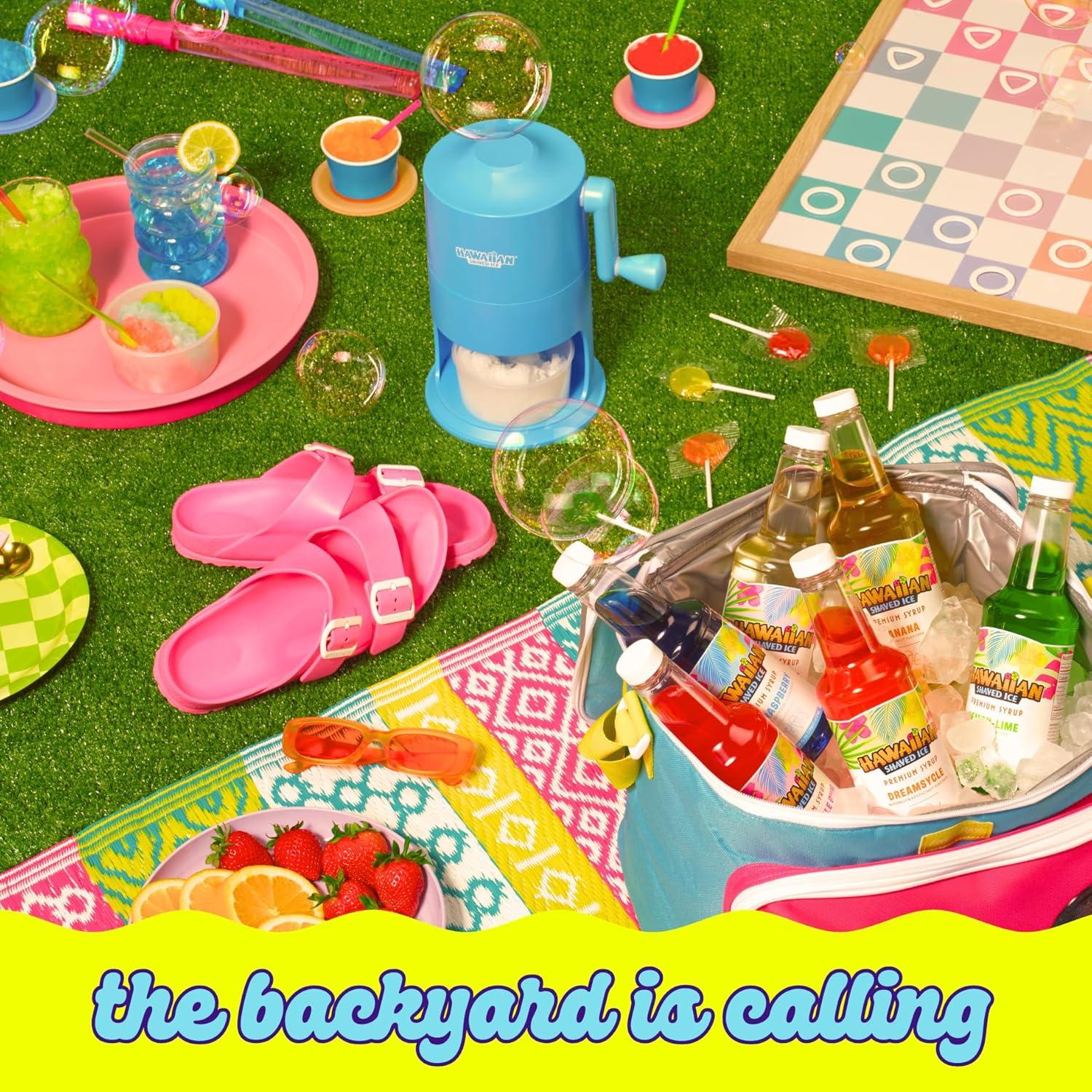 Máquina de Hielo Raspado Eléctrica S900A Hawaiian - Kit Completo