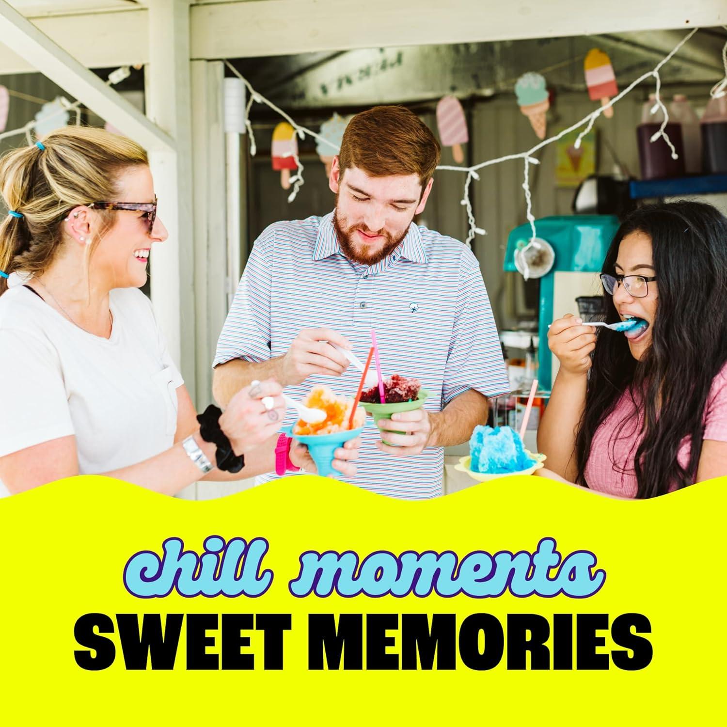 Máquina de Hielo Raspado Eléctrica S900A Hawaiian - Kit Completo