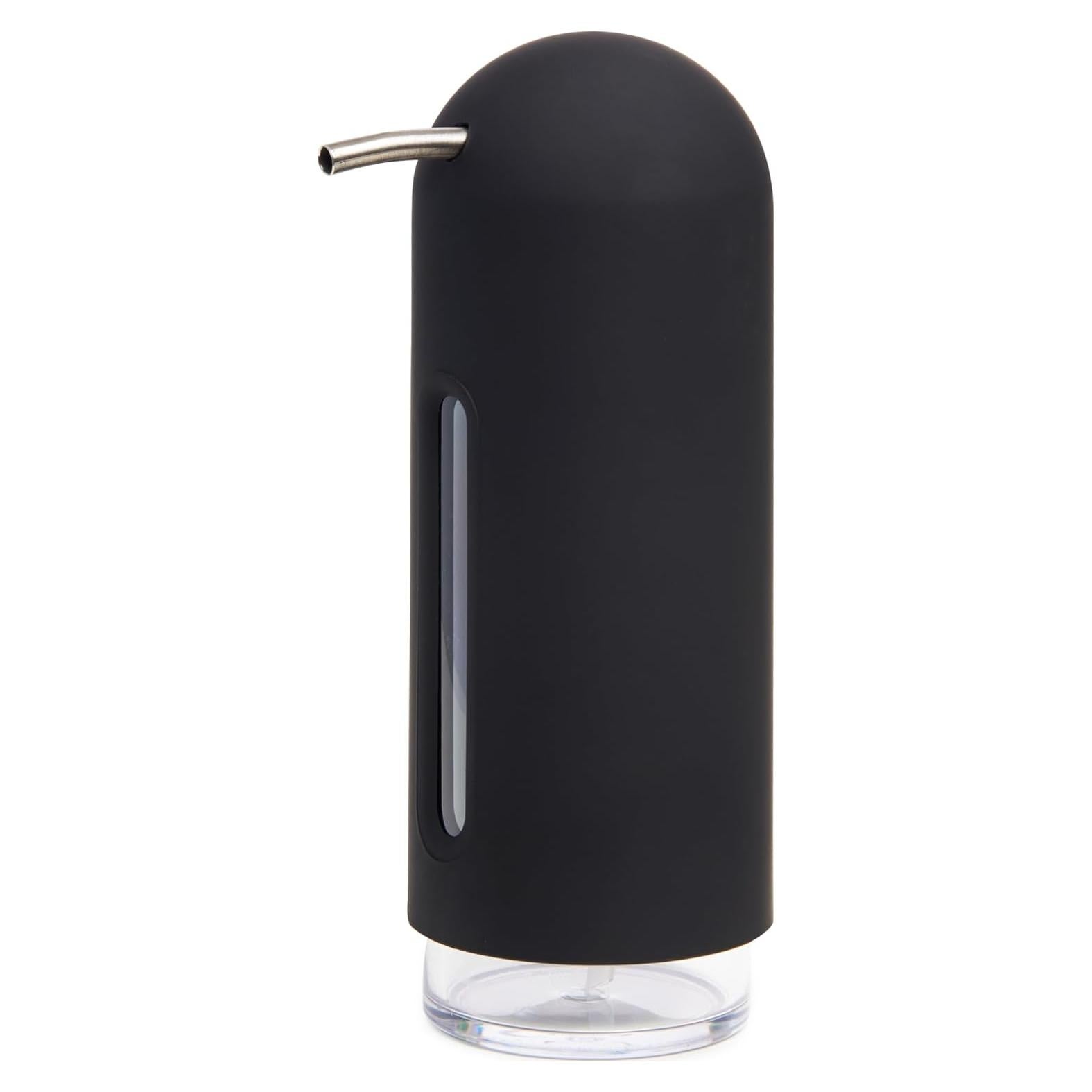 Dispensador de Jabón Pingüino Umbra 355 ml Negro