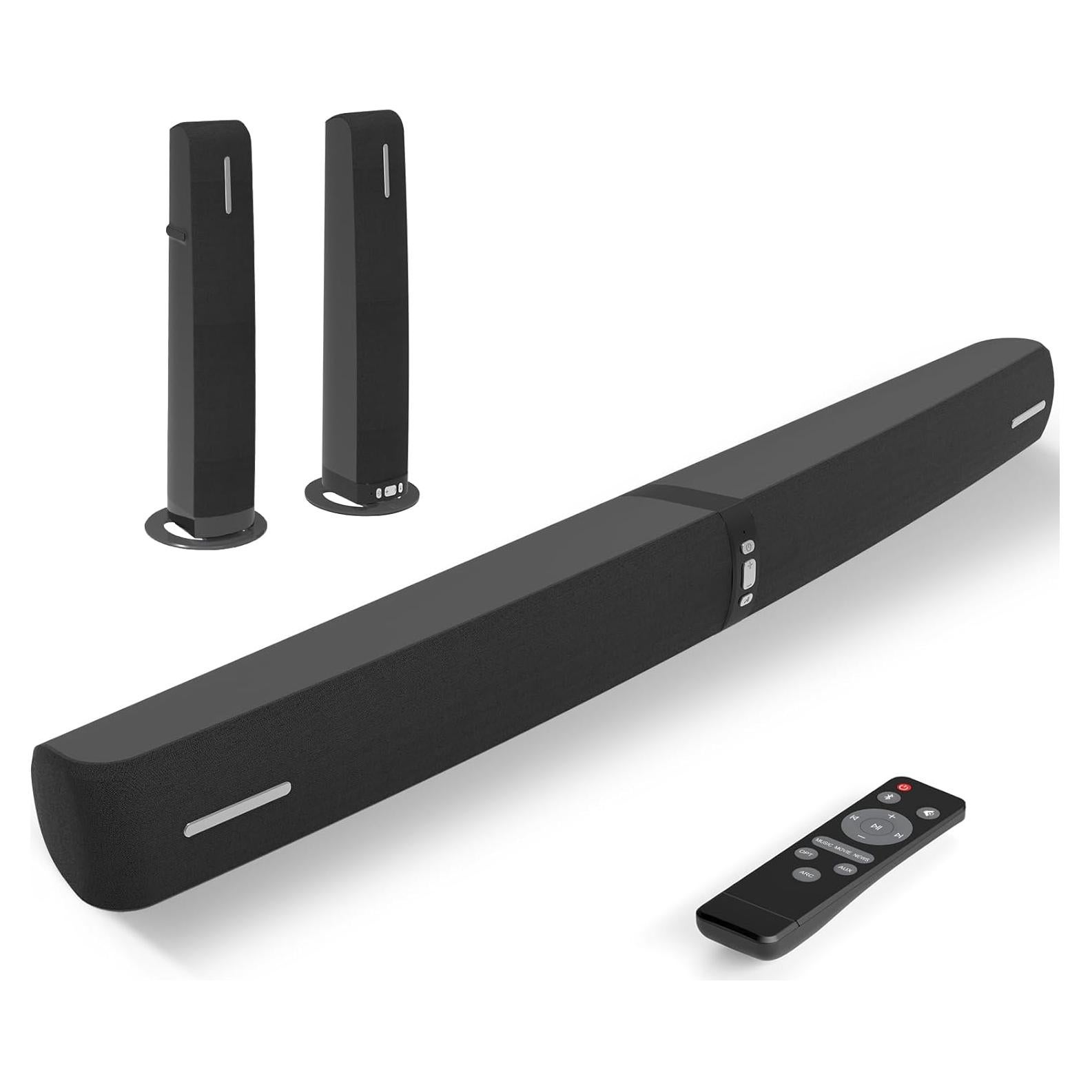 Barra de sonido Assistrust KY-2023 90W Bluetooth 2 en 1