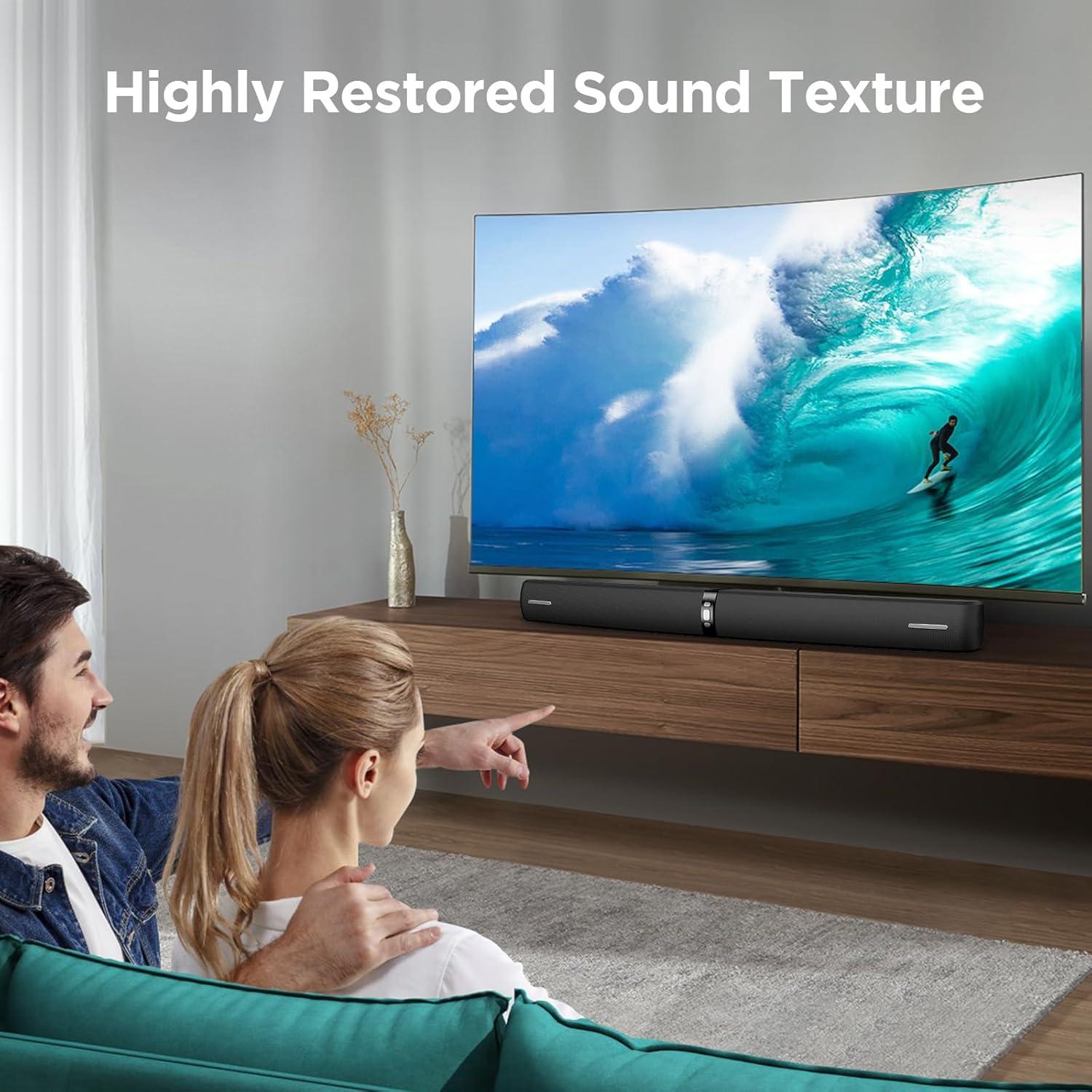 Barra de sonido Assistrust KY-2023 90W Bluetooth 2 en 1