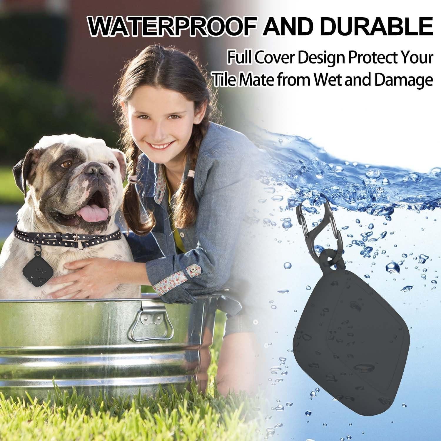 Funda de Silicona Impermeable para Tile Mate 2022 - 2 Paquetes