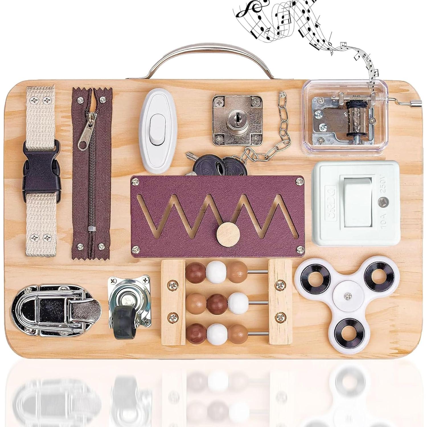 Tablero Ocupacional ZERIFAM para Demencia y Alzheimer 30x20cm
