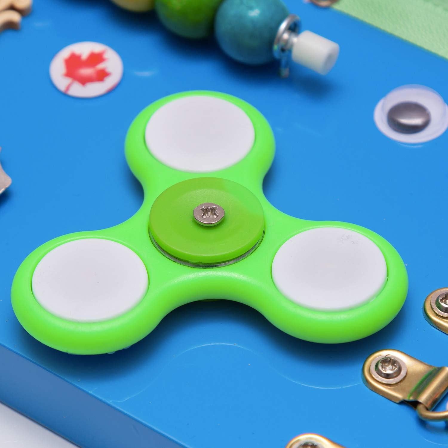 Tablero Ocupado Montessori YIBAI Azul para Habilidades Motoras