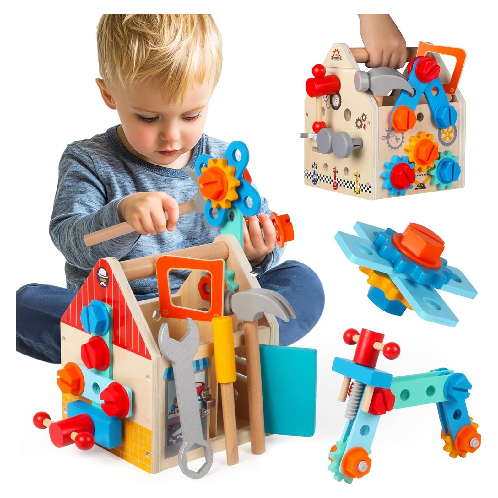 Kit de Herramientas Montessori ALLABC - 33 Piezas para Niños