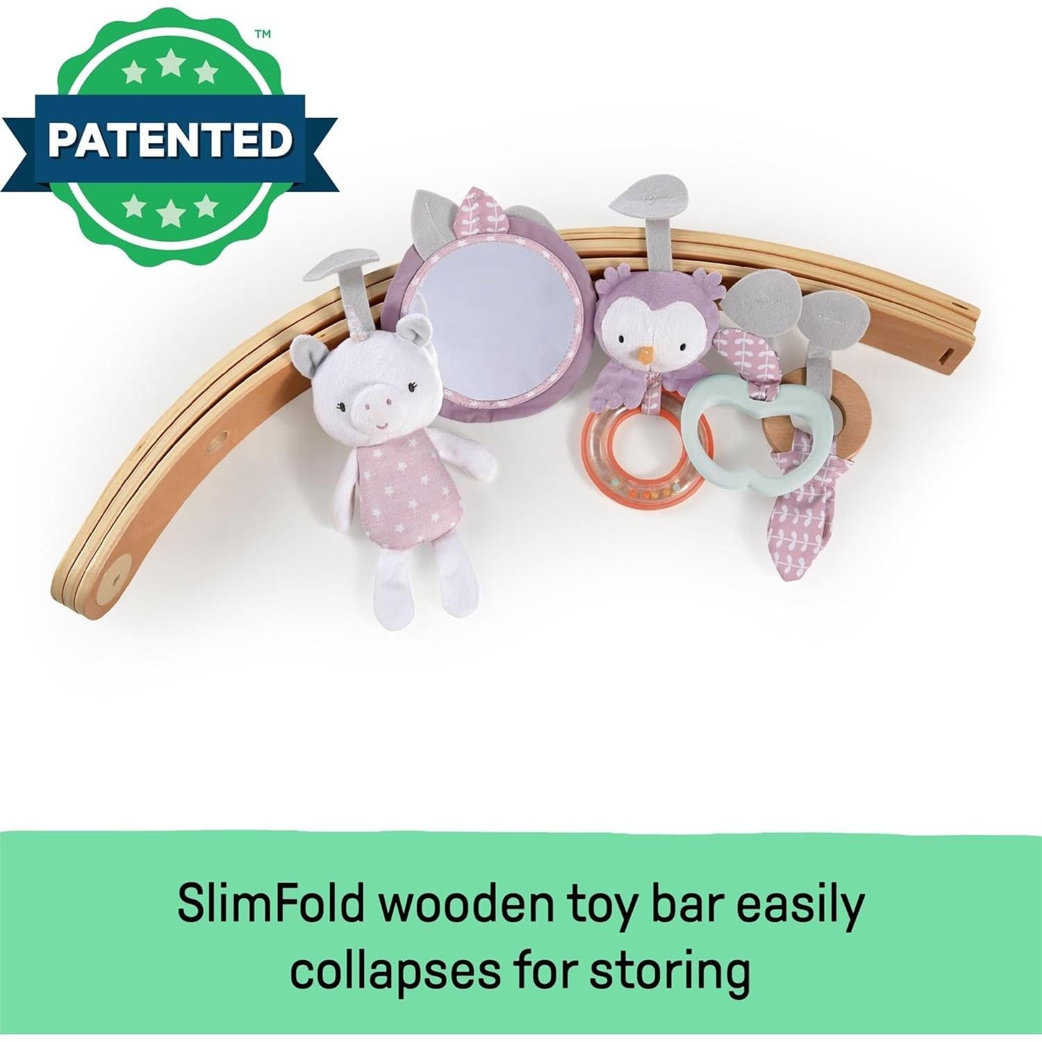 Gimnasio de Actividad Ingenuity Cozy Spot Calla - Tapete Reversible