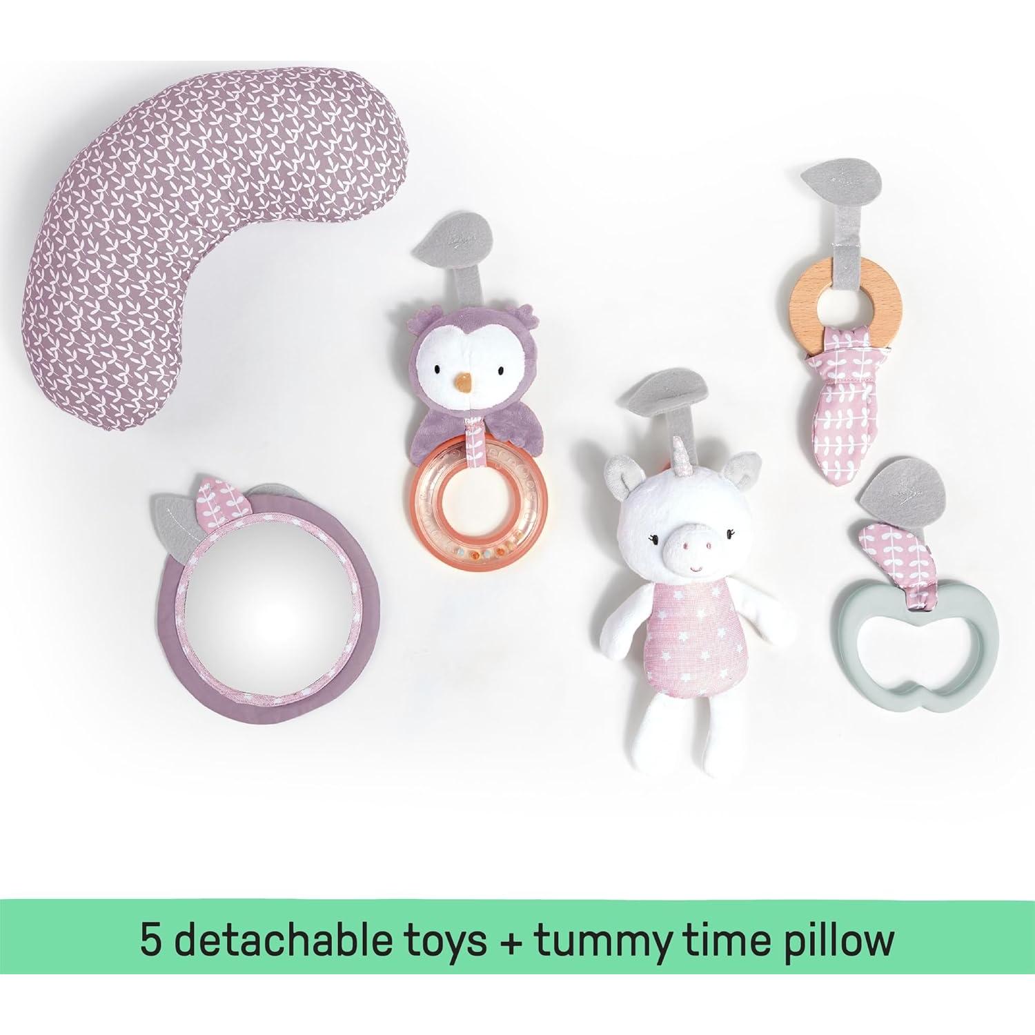 Gimnasio de Actividad Ingenuity Cozy Spot Calla - Tapete Reversible