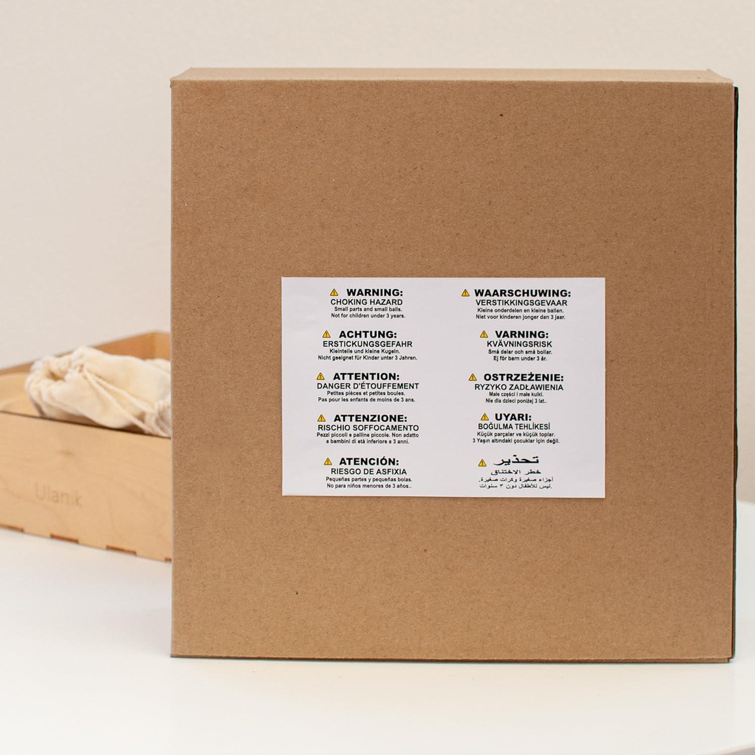 Juguete Montessori Ulanik - 36 Piezas de Clasificación de Colores