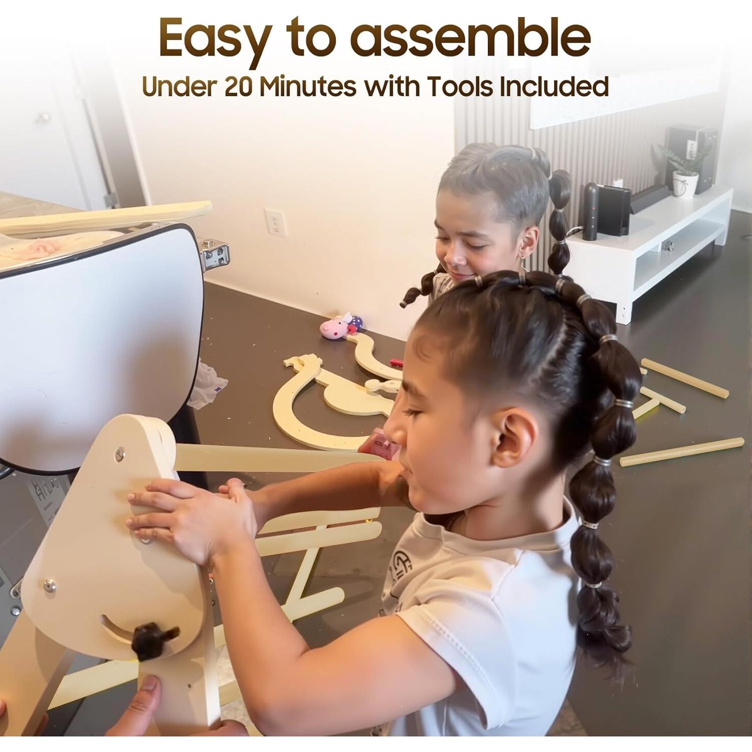 Conjunto Triángulo Pikler BIERUM - 8 en 1 Escalada Madera Natural