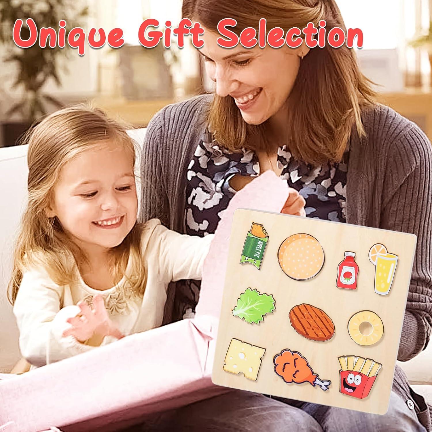 Rompecabezas de Madera Montessori Adena Juguete Cocina Falsa