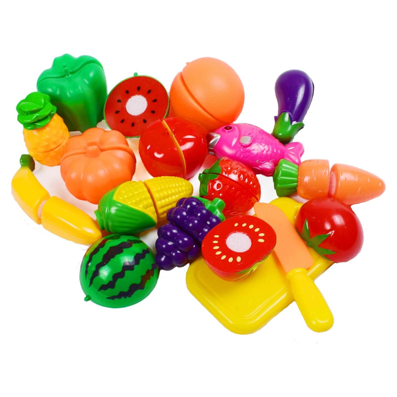 Juego de Cortar Frutas y Verduras KAREZONINE 16 Piezas