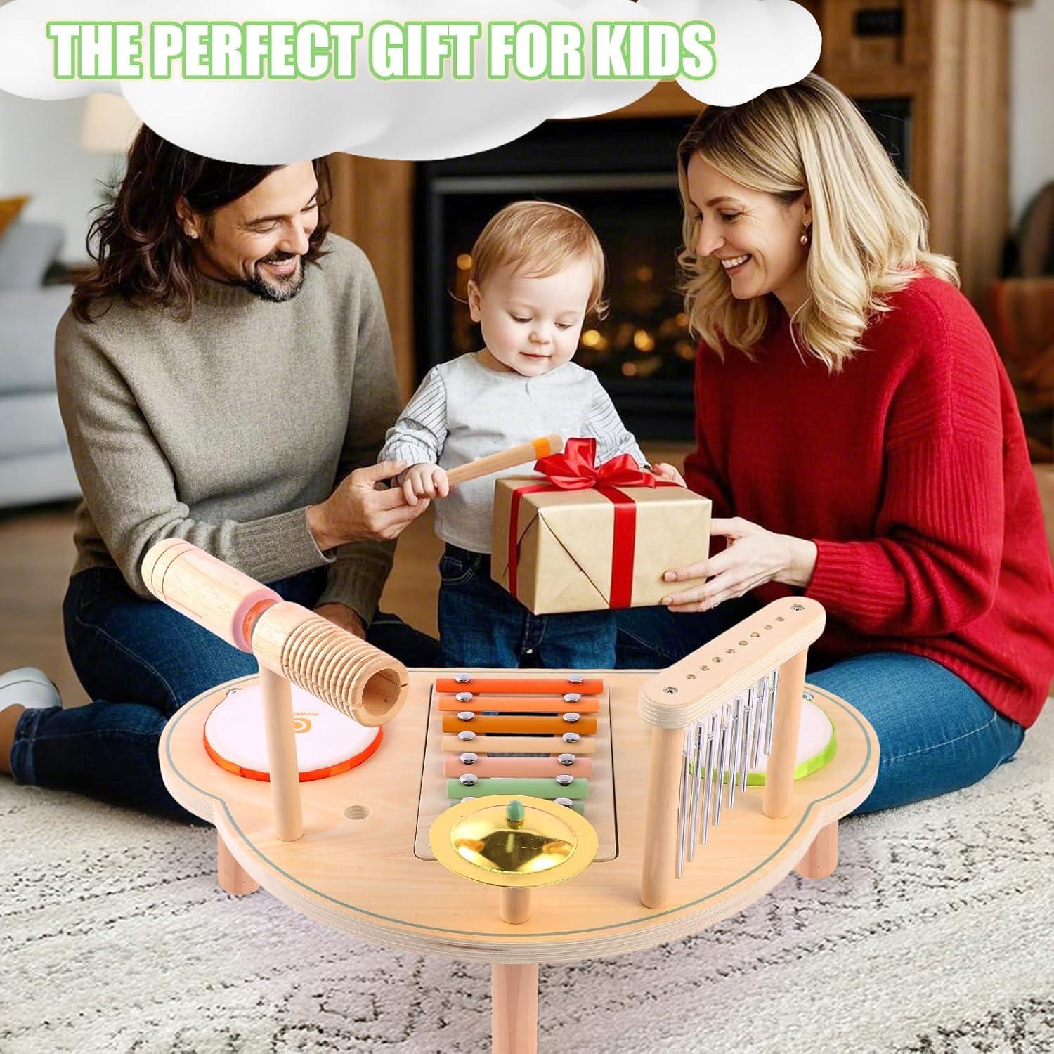 Juego de Batería 7 en 1 Asweets para Niños Pequeños