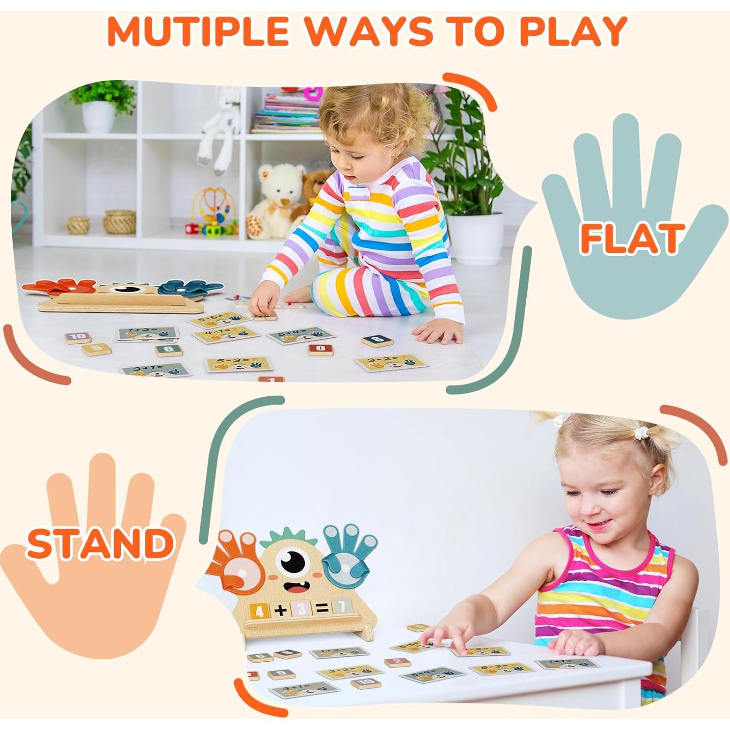 Juguetes Montessori Paisure para Niños 3-5 Años - Matemáticas