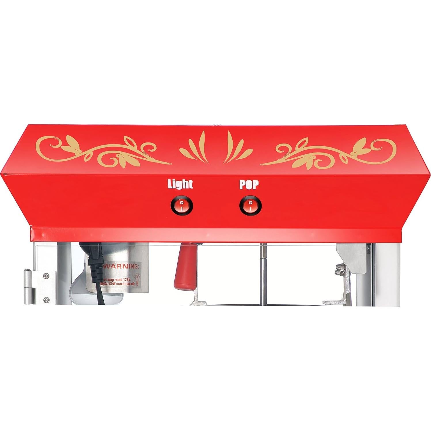 Máquina de Palomitas Great Northern Popcorn 4 Onzas Roja