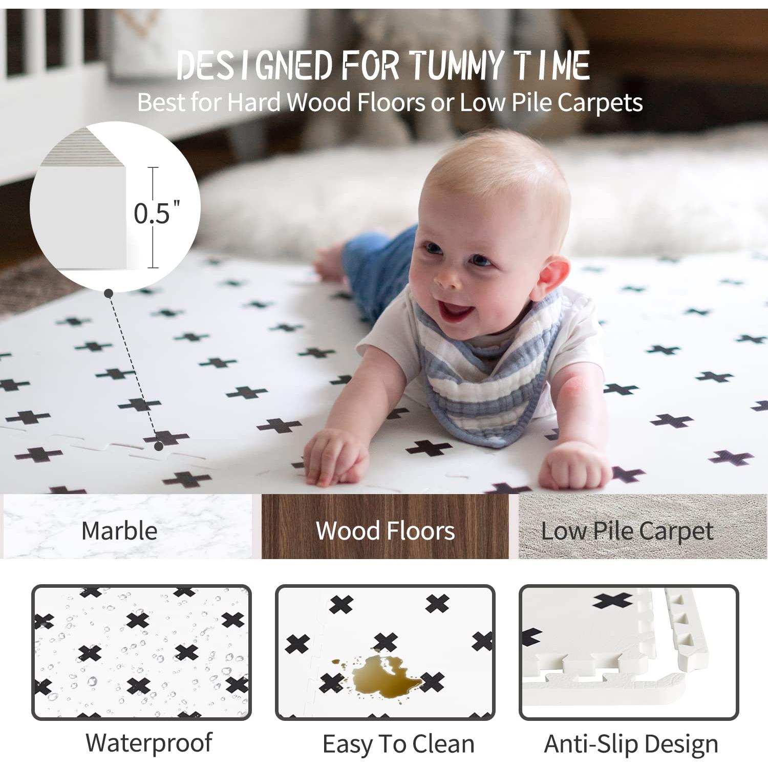 Alfombrilla de Juego Yay! Mats Cruz de Brooklyn 1.83x1.22m