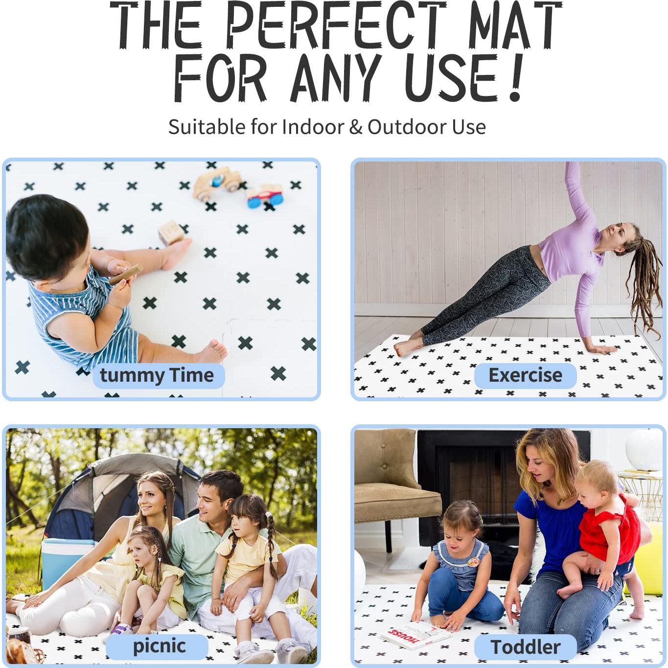 Alfombrilla de Juego Yay! Mats Cruz de Brooklyn 1.83x1.22m