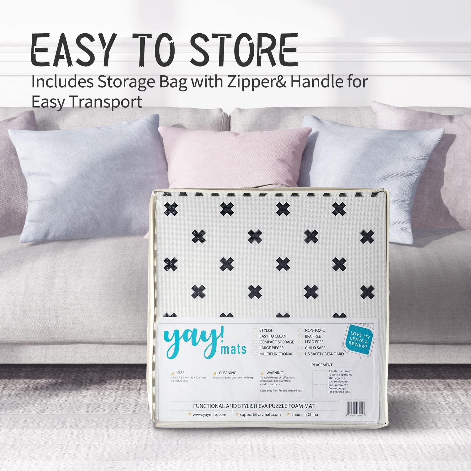 Alfombrilla de Juego Yay! Mats Cruz de Brooklyn 1.83x1.22m