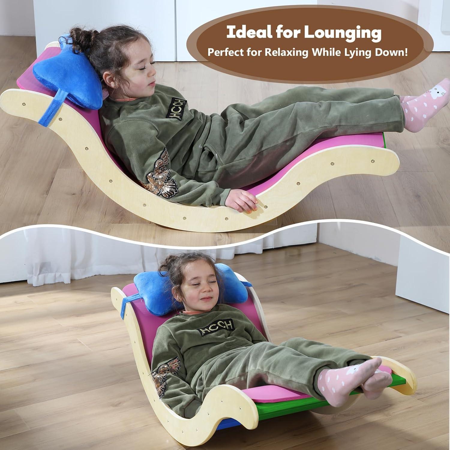 Conjunto Triángulo Pikler 7 en 1 doowroodni para Niños 1-3 Años