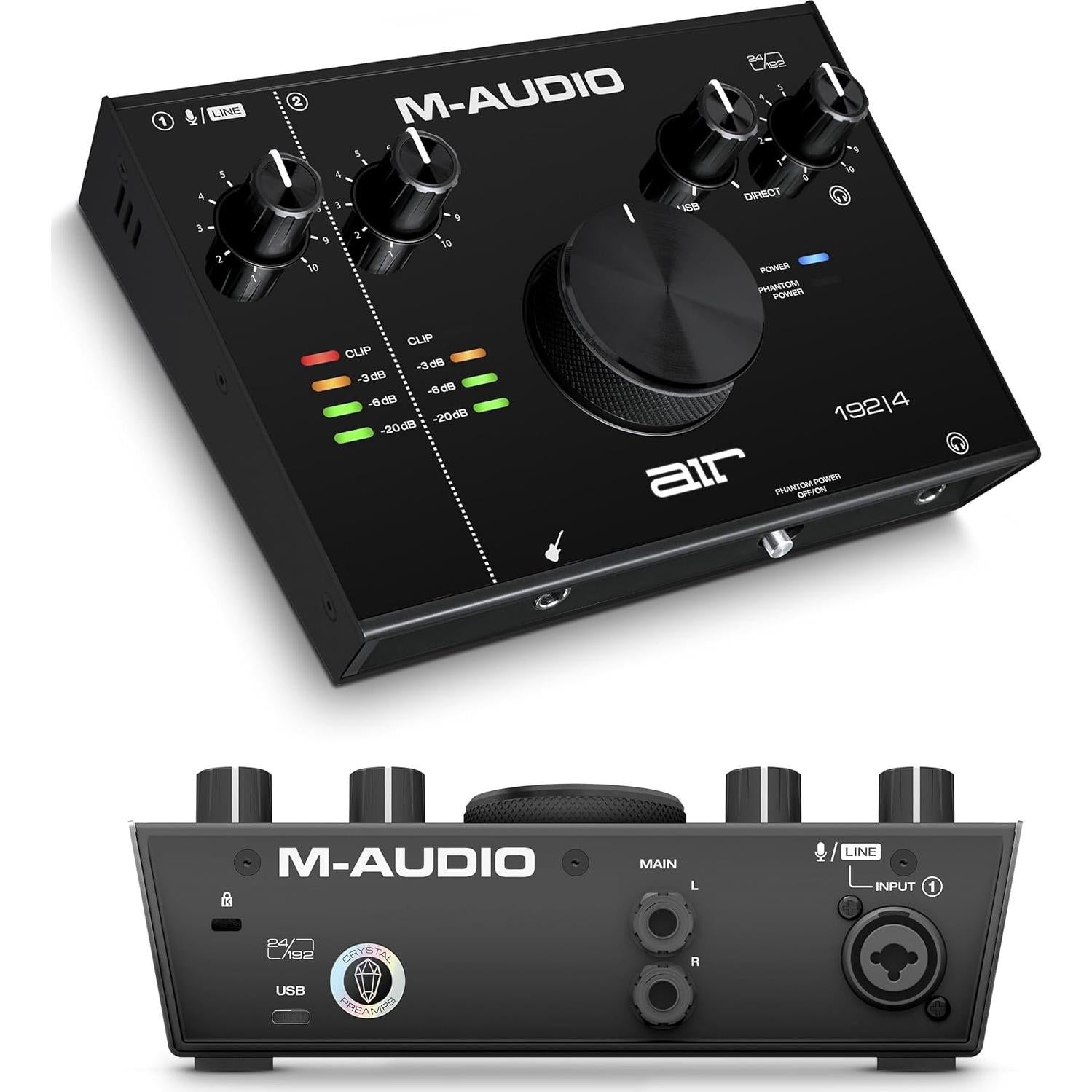 Paquete Estudio Grabación Akai MPK Mini MK3 + M-Audio AIR 192I4